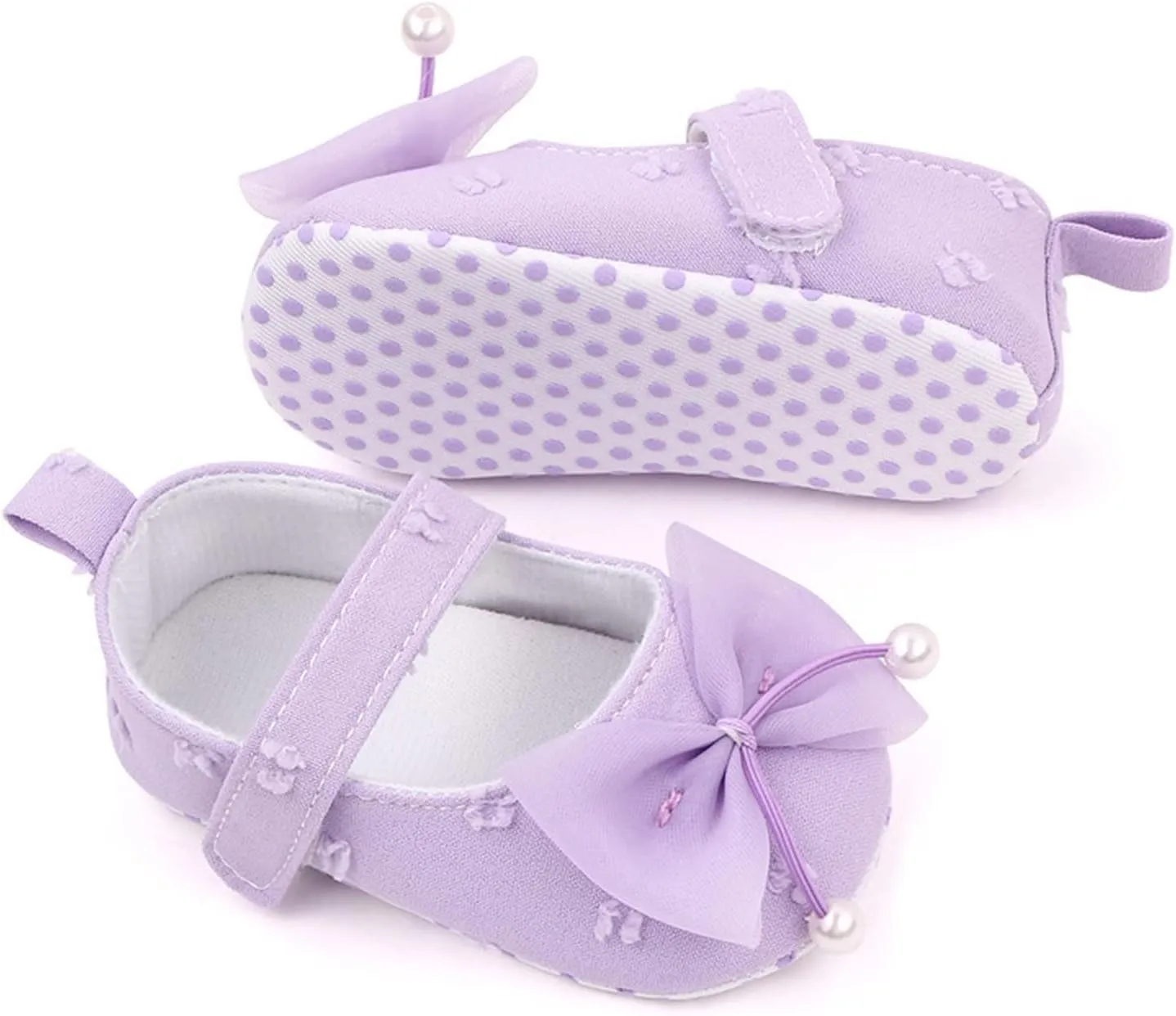 2025 Newborn Infant Baby Girls Sneakers Cute Bow Design Walking Sandals Flat Bottom Shoes Summer 2025