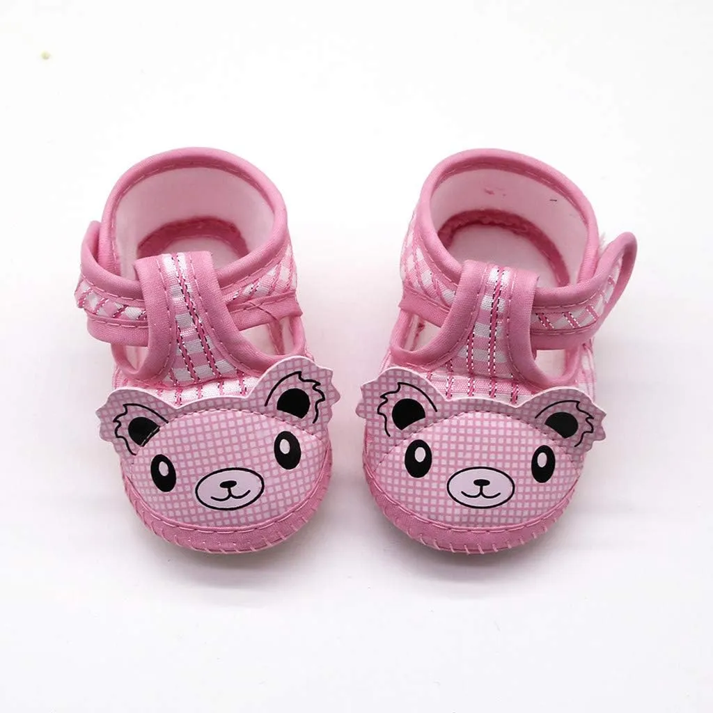 5 Shoes Boy Newborn Baby Girls Cartoon Prewalker Soft Sole Sandals Single Shoes Toddler Summer Shoe
