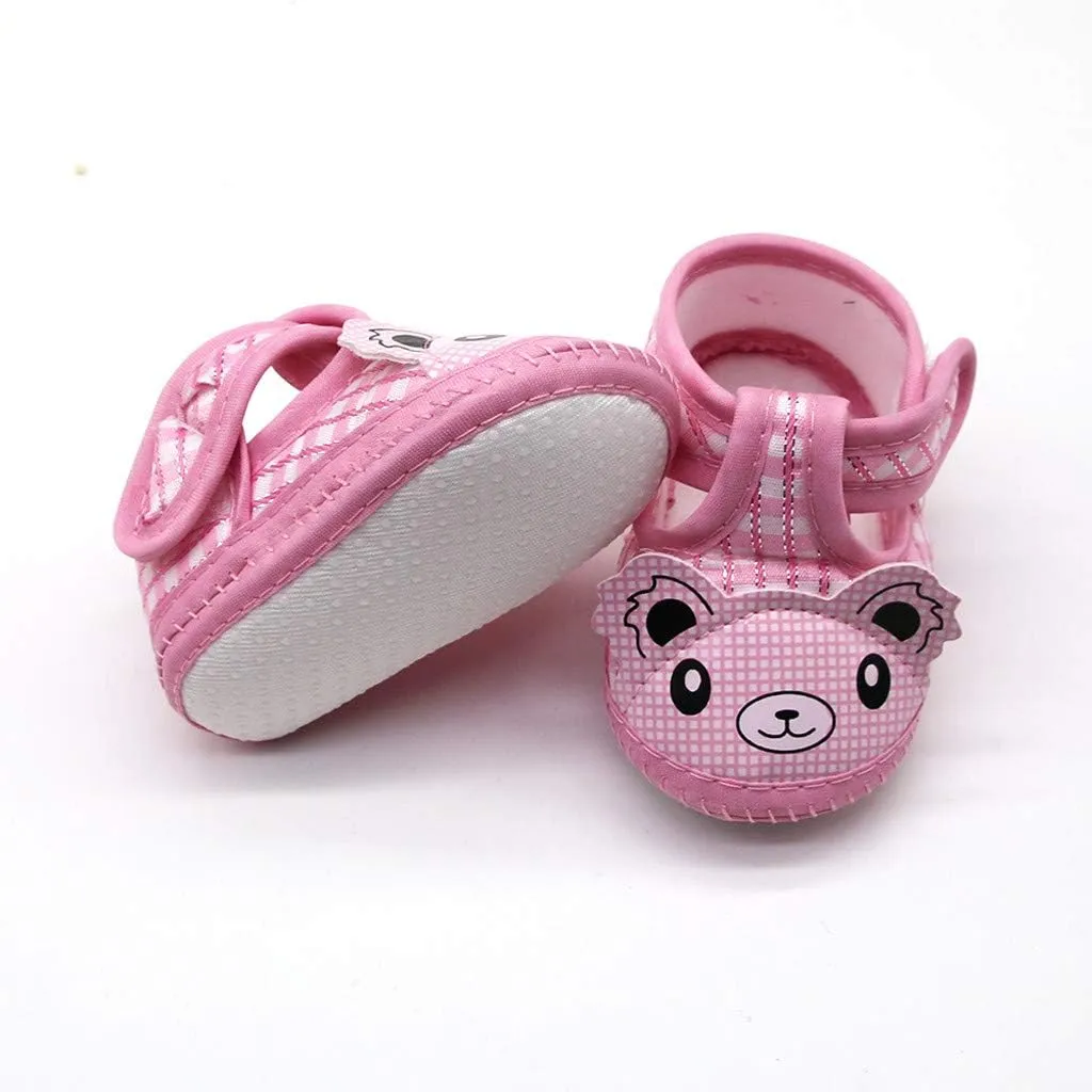 5 Shoes Boy Newborn Baby Girls Cartoon Prewalker Soft Sole Sandals Single Shoes Toddler Summer Shoe