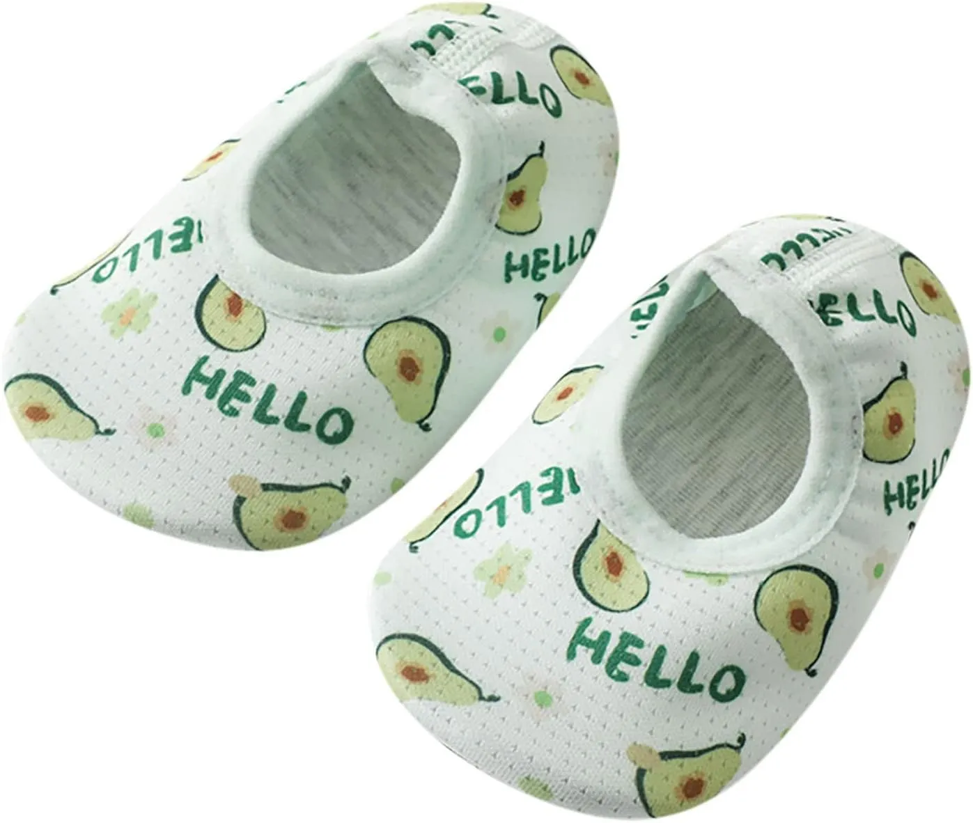 8 Toddler Shoes Mesh Socks Spring Baby Floor Socks Soft for Children Non and Baby Fruit Baby Fashion Sneakers