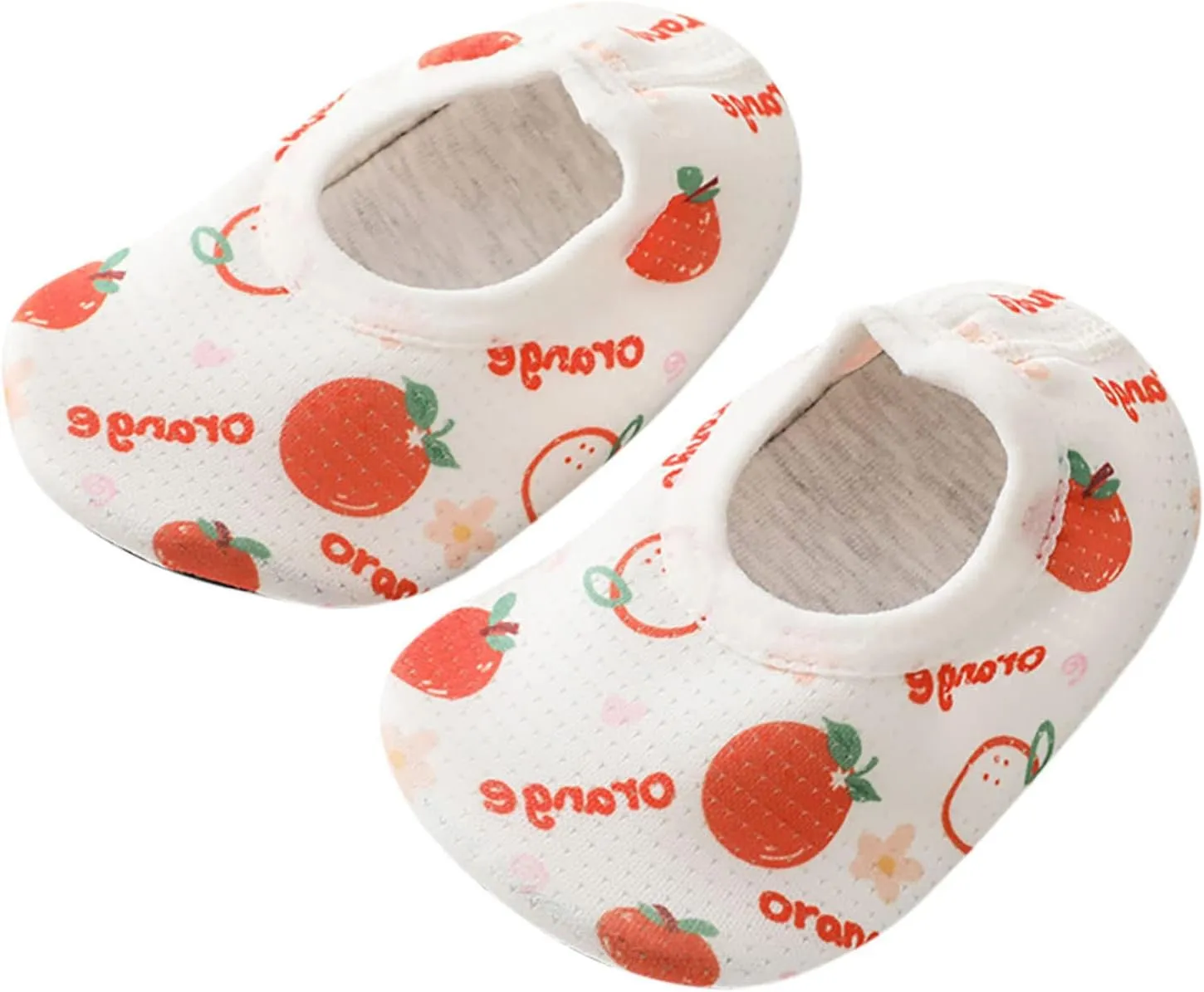 8 Toddler Shoes Mesh Socks Spring Baby Floor Socks Soft for Children Non and Baby Fruit Baby Fashion Sneakers