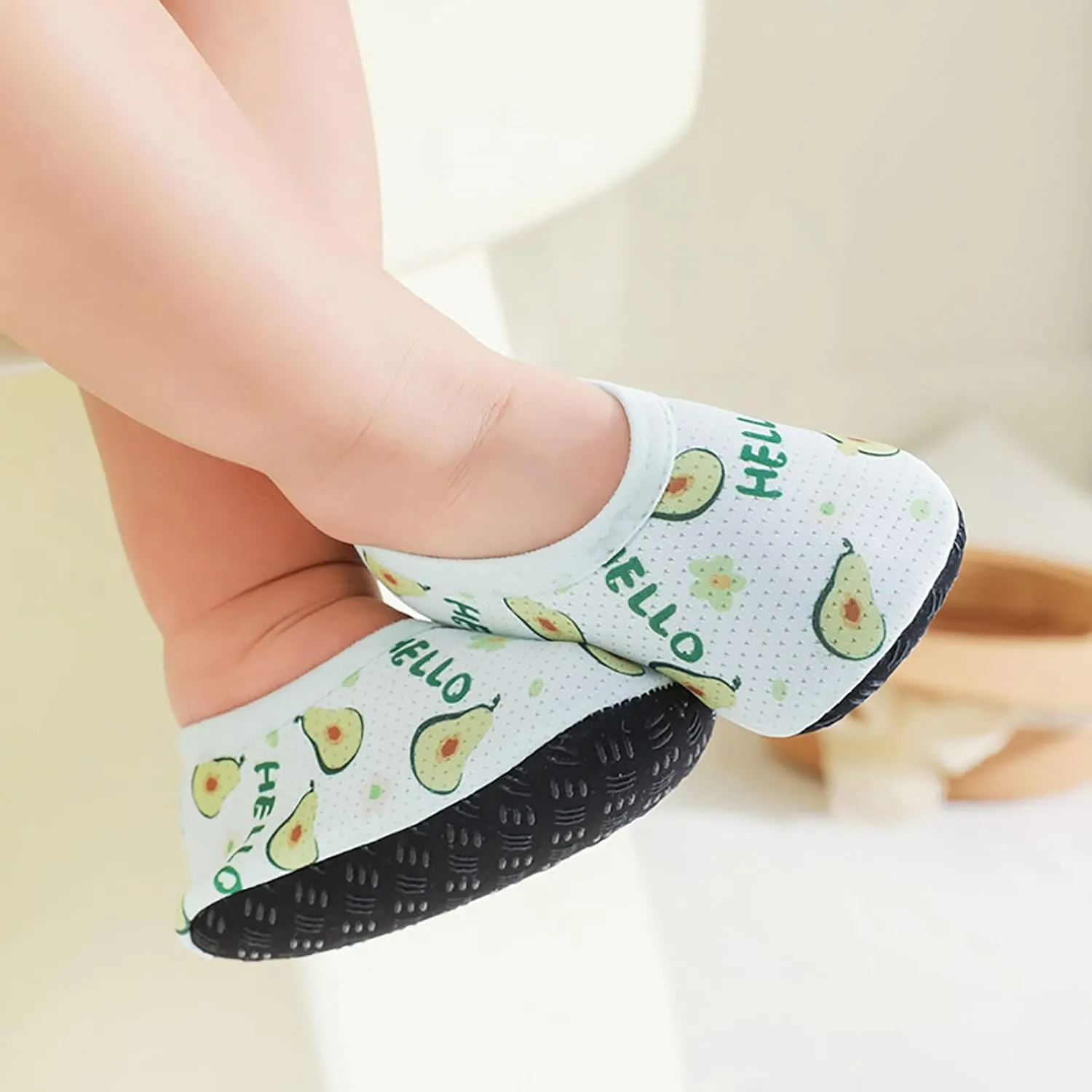 8 Toddler Shoes Mesh Socks Spring Baby Floor Socks Soft for Children Non and Baby Fruit Baby Fashion Sneakers