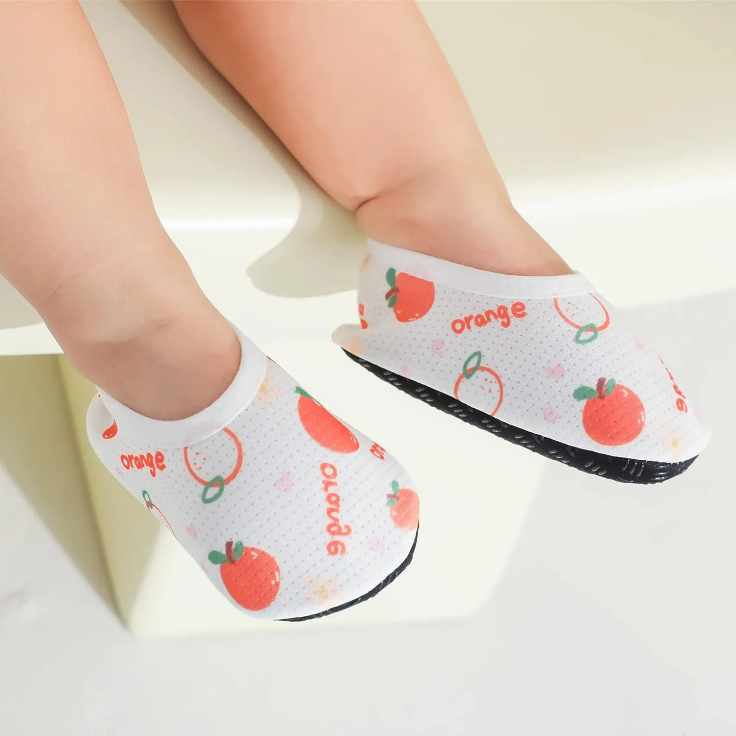 8 Toddler Shoes Mesh Socks Spring Baby Floor Socks Soft for Children Non and Baby Fruit Baby Fashion Sneakers