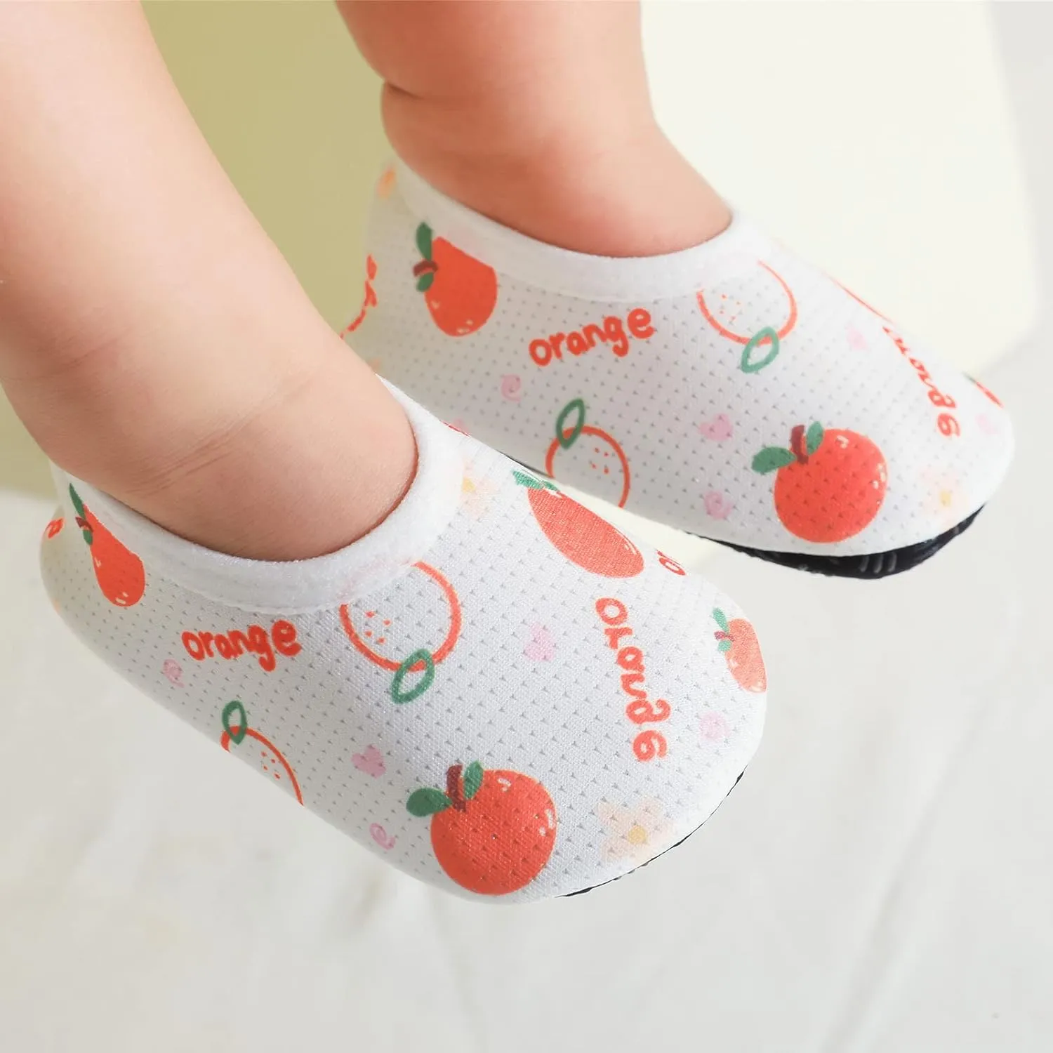 8 Toddler Shoes Mesh Socks Spring Baby Floor Socks Soft for Children Non and Baby Fruit Baby Fashion Sneakers