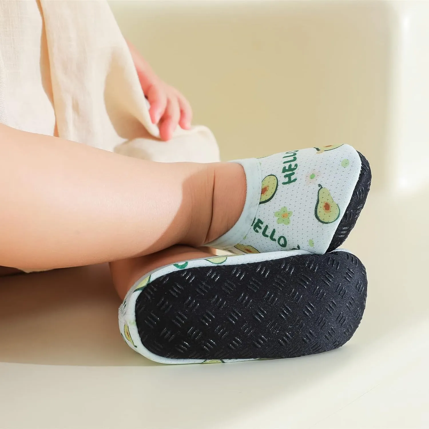 8 Toddler Shoes Mesh Socks Spring Baby Floor Socks Soft for Children Non and Baby Fruit Baby Fashion Sneakers