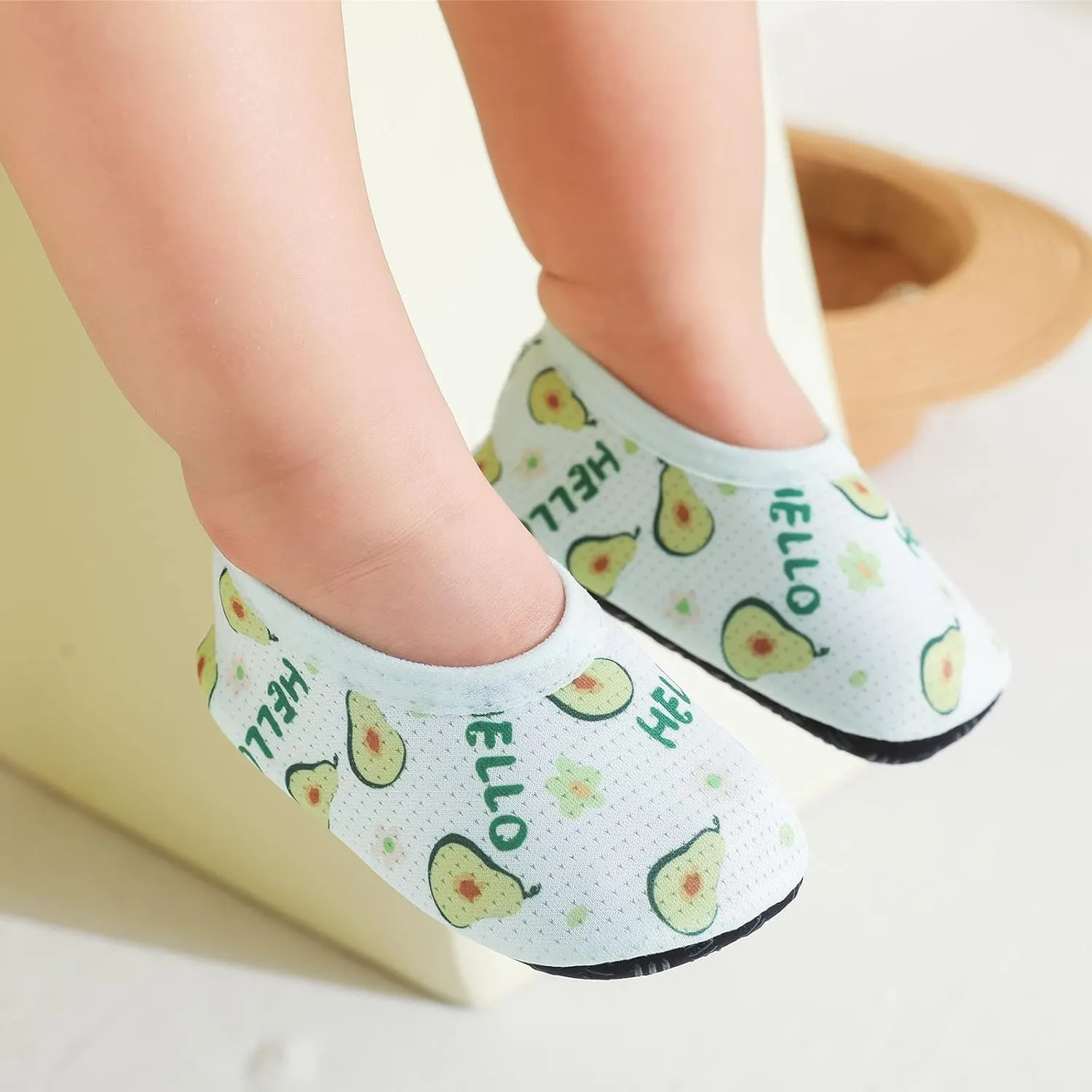 8 Toddler Shoes Mesh Socks Spring Baby Floor Socks Soft for Children Non and Baby Fruit Baby Fashion Sneakers