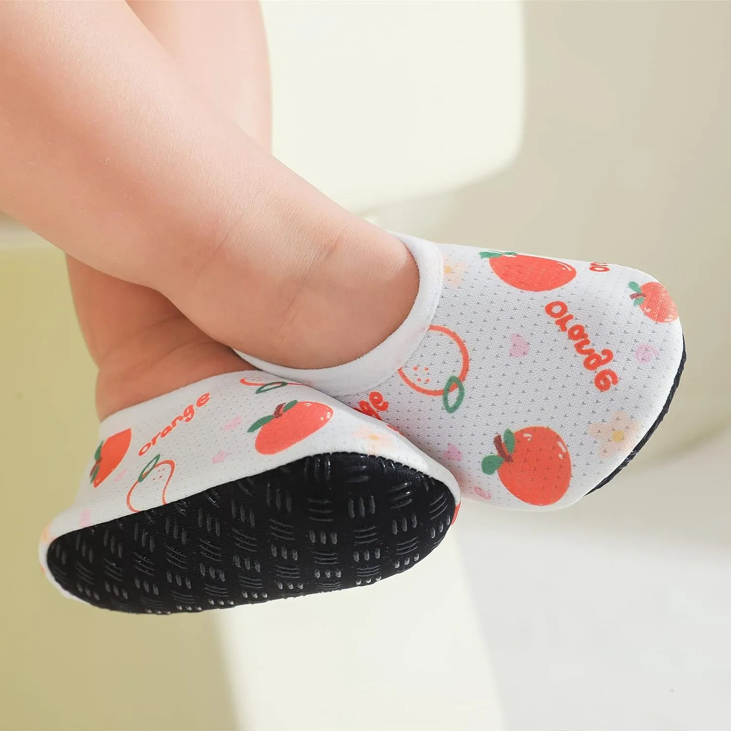 8 Toddler Shoes Mesh Socks Spring Baby Floor Socks Soft for Children Non and Baby Fruit Baby Fashion Sneakers