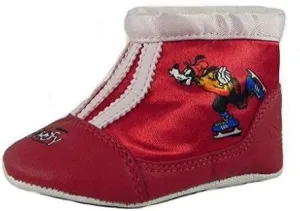 adidas Infant Originals Winter Hi Crib Sport Goofy Boot,Red/Pink/Red,3 M US Infant