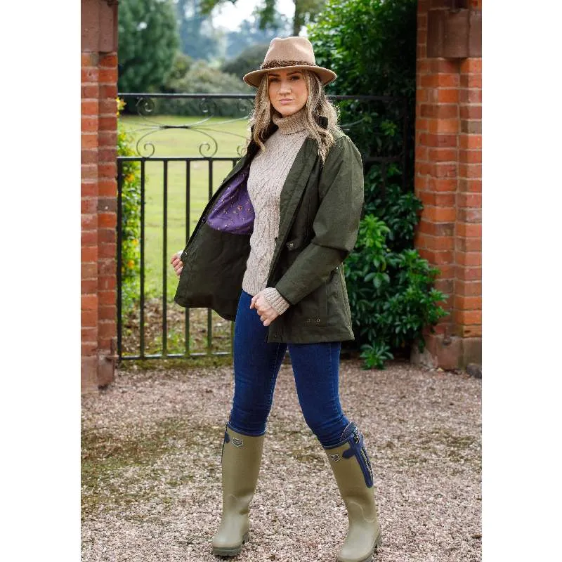Alan Paine Richmond Pheasant Wrap Ladies Felt Hat - Mink