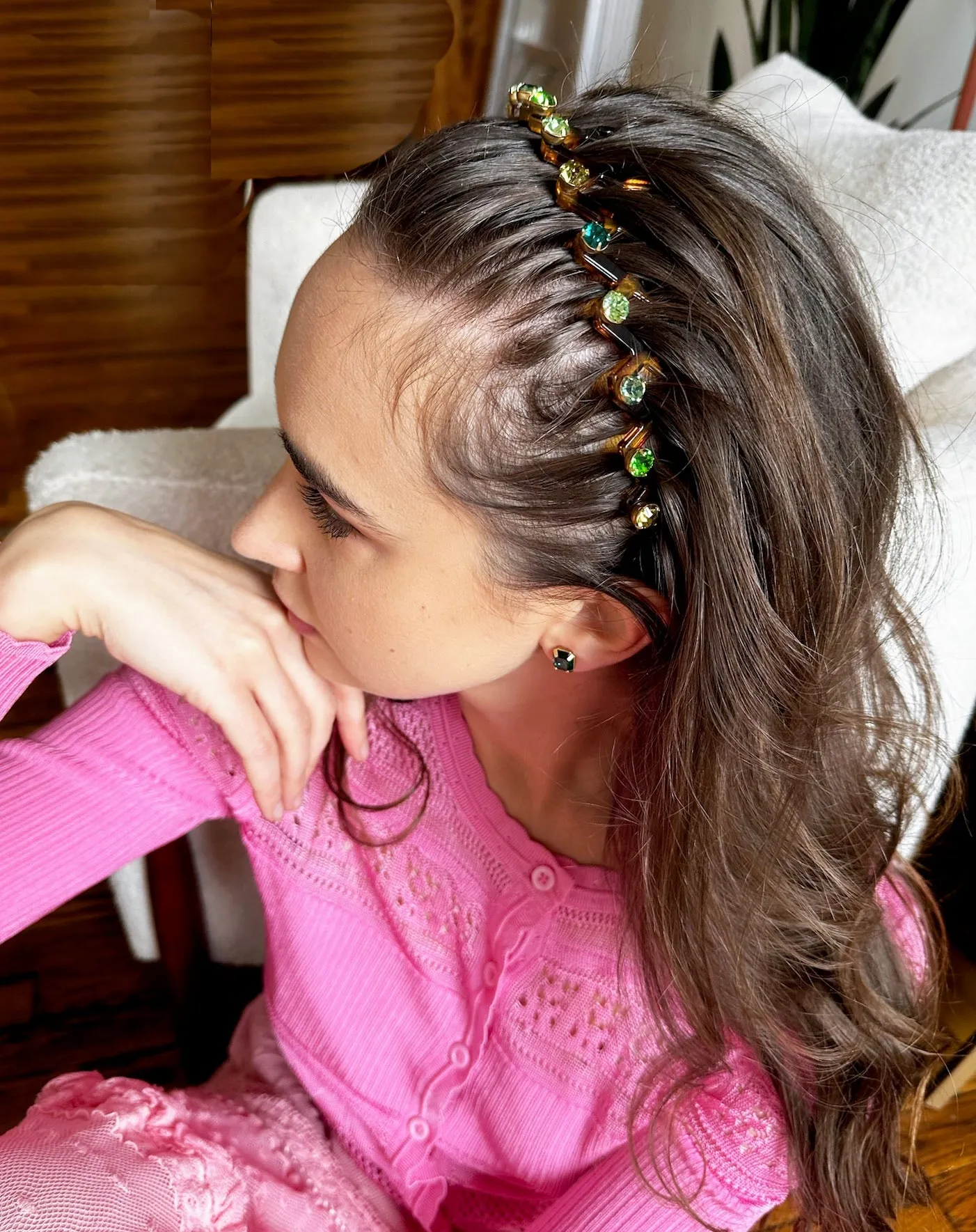 ANSLEM SWAROVSKI HEADBAND