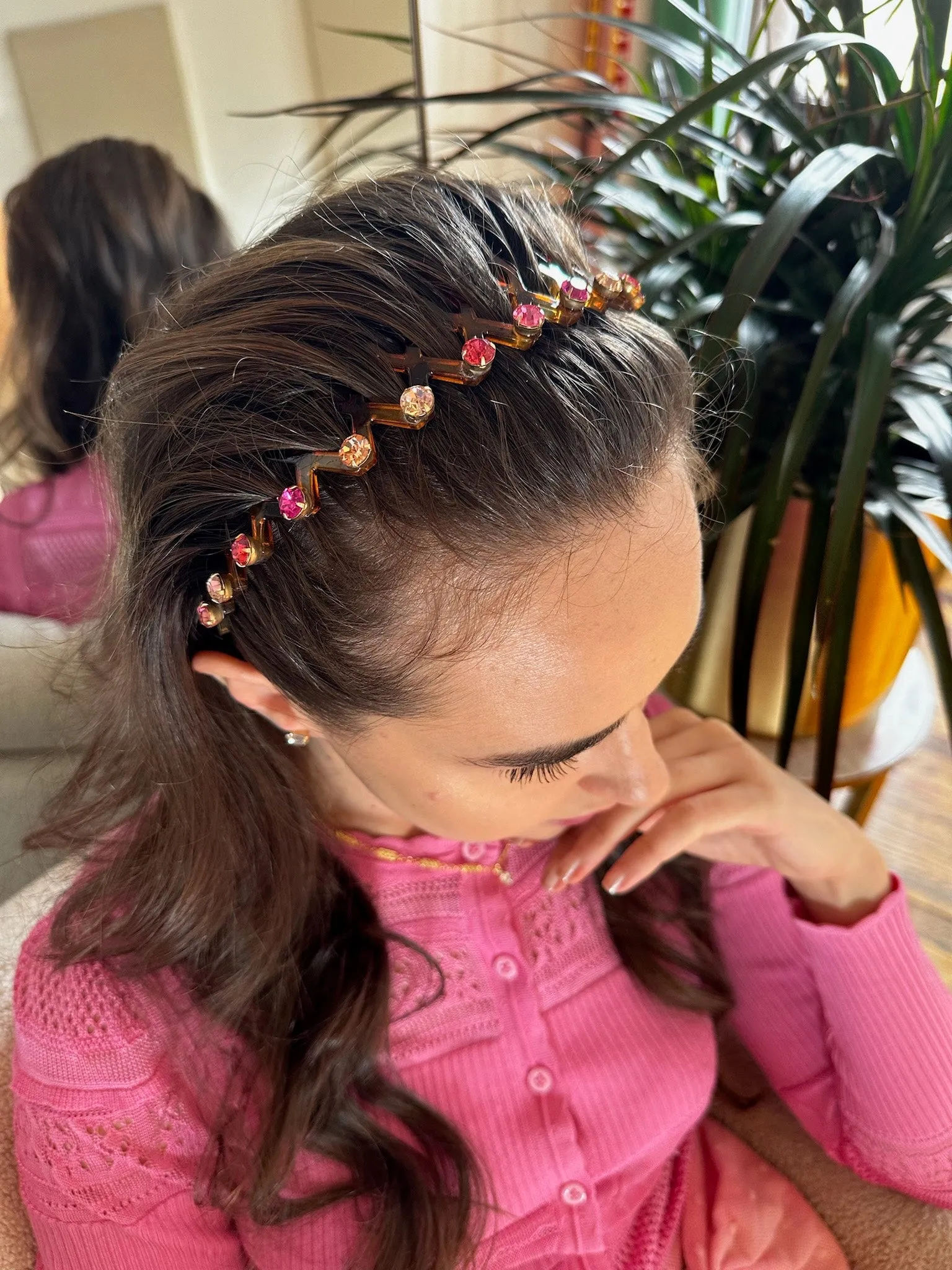 ANSLEM SWAROVSKI HEADBAND