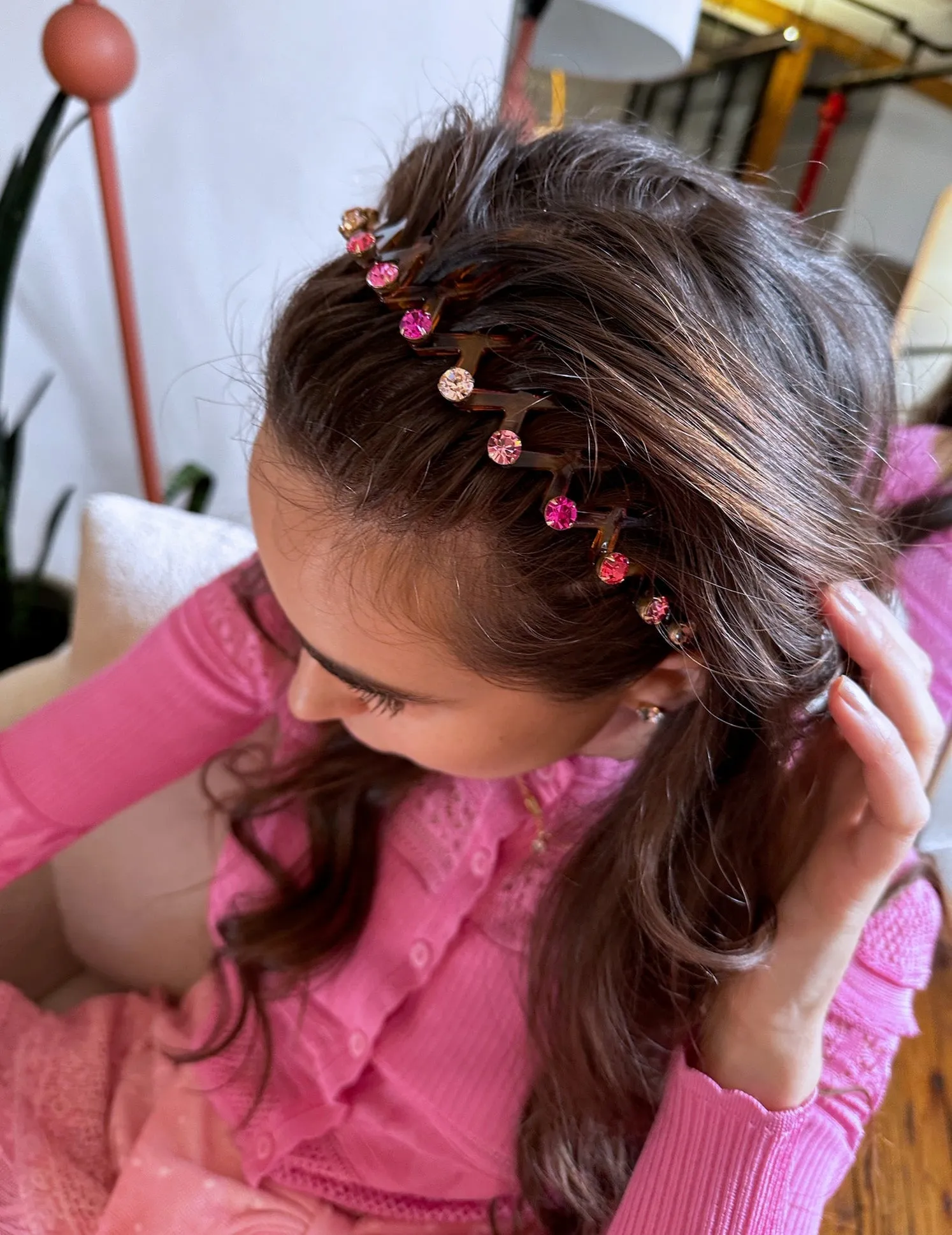 ANSLEM SWAROVSKI HEADBAND