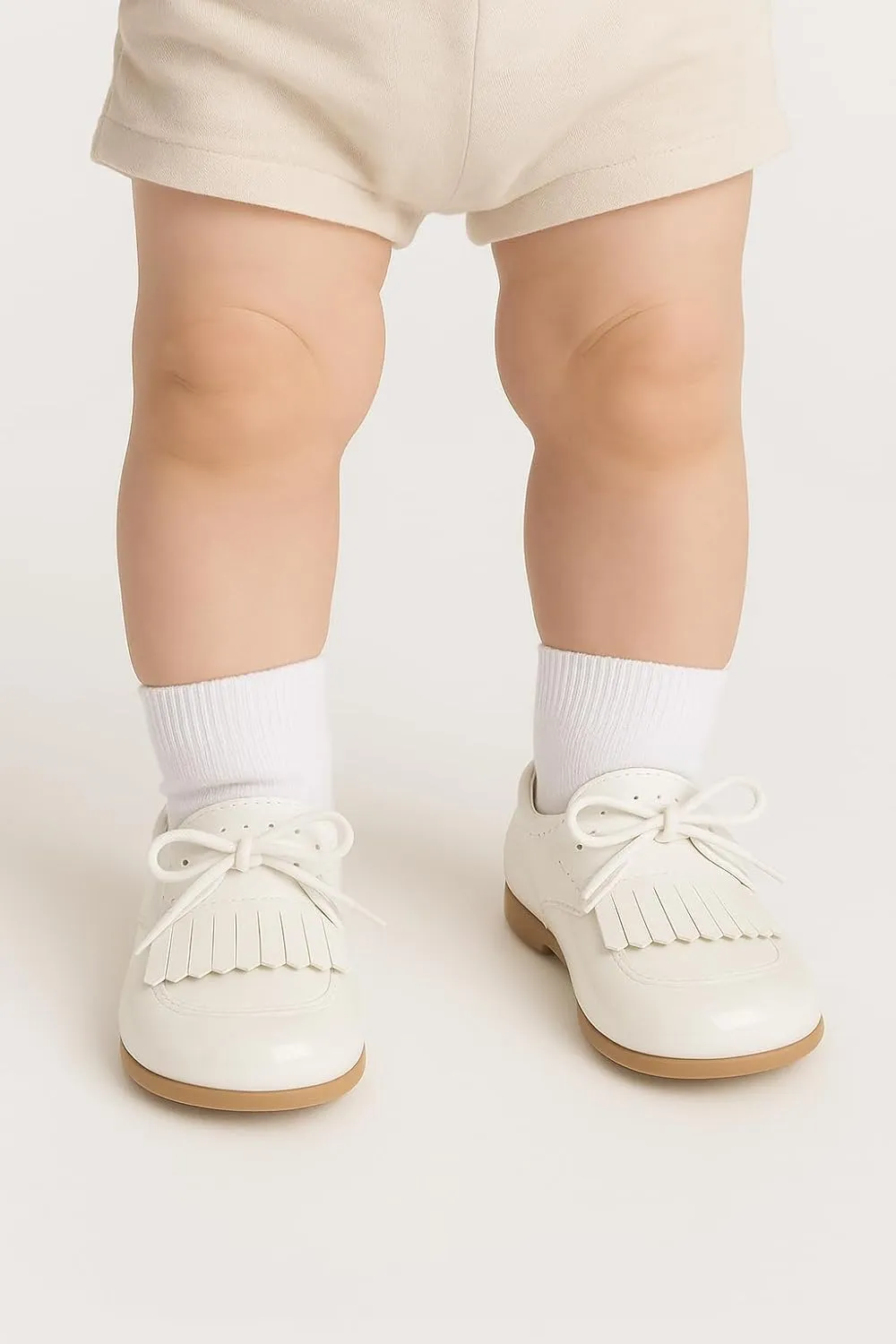Baby Boy First Steps Slip-On Loafer: Premium New-Born Soft Sole Crib Shoes