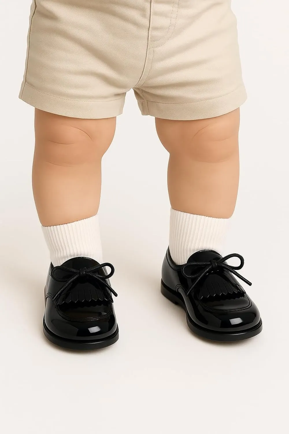 Baby Boy First Steps Slip-On Loafer: Premium New-Born Soft Sole Crib Shoes