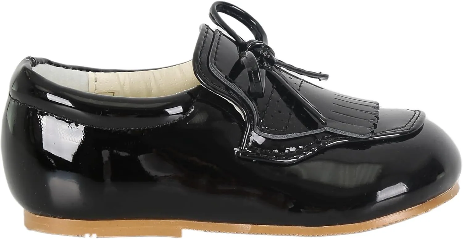 Baby Boy First Steps Slip-On Loafer: Premium New-Born Soft Sole Crib Shoes