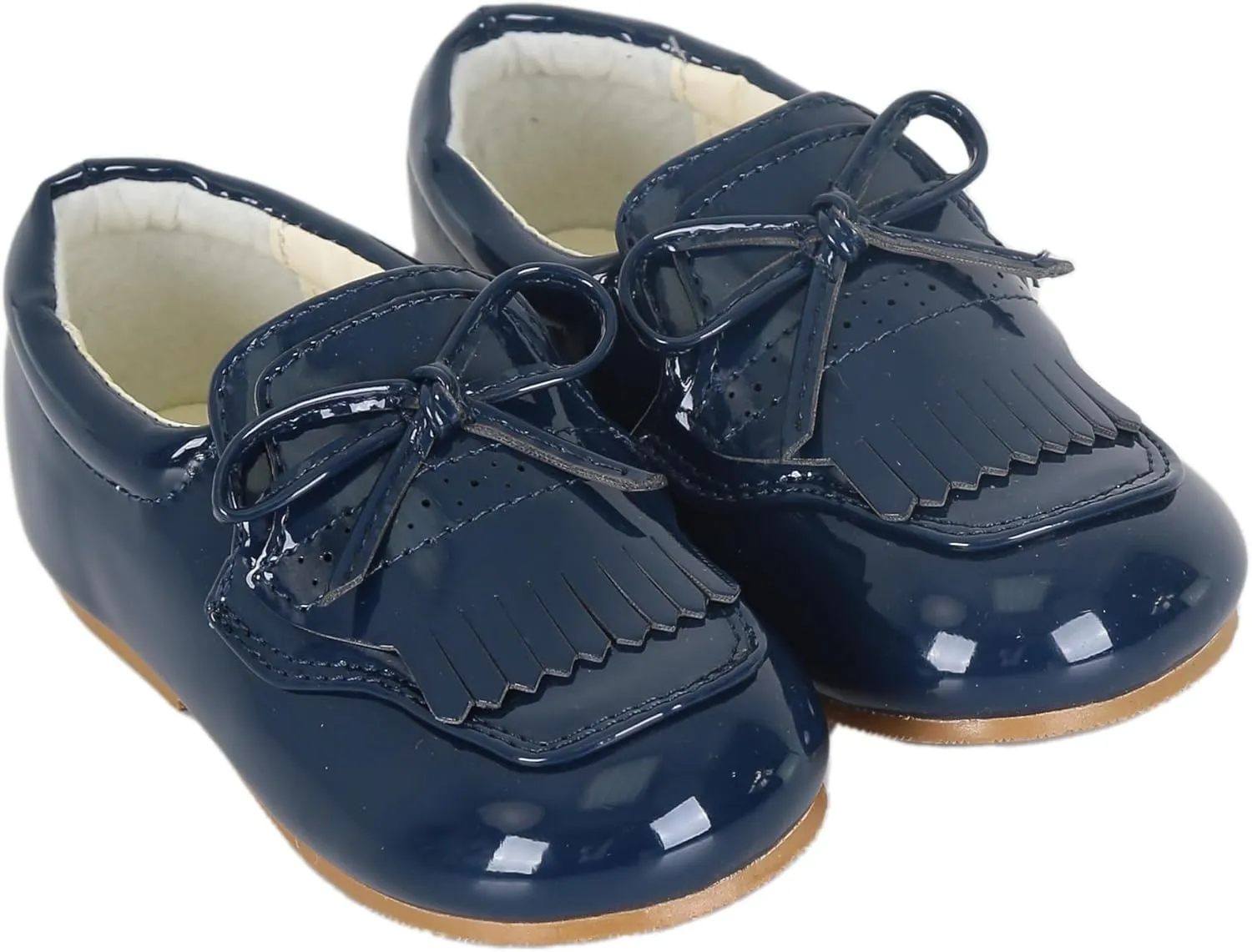 Baby Boy First Steps Slip-On Loafer: Premium New-Born Soft Sole Crib Shoes