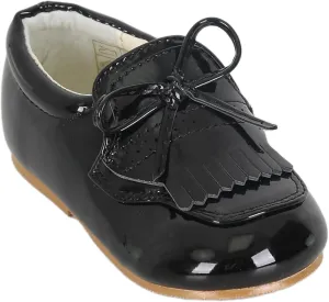 Baby Boy First Steps Slip-On Loafer: Premium New-Born Soft Sole Crib Shoes