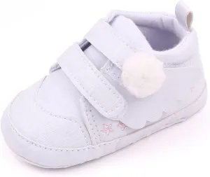 Baby Boy Girl Sneaker Soft Sole Anti-Slip Infants Soft Soled Casual Flat Solid Color Running Sport Athletic Shoes