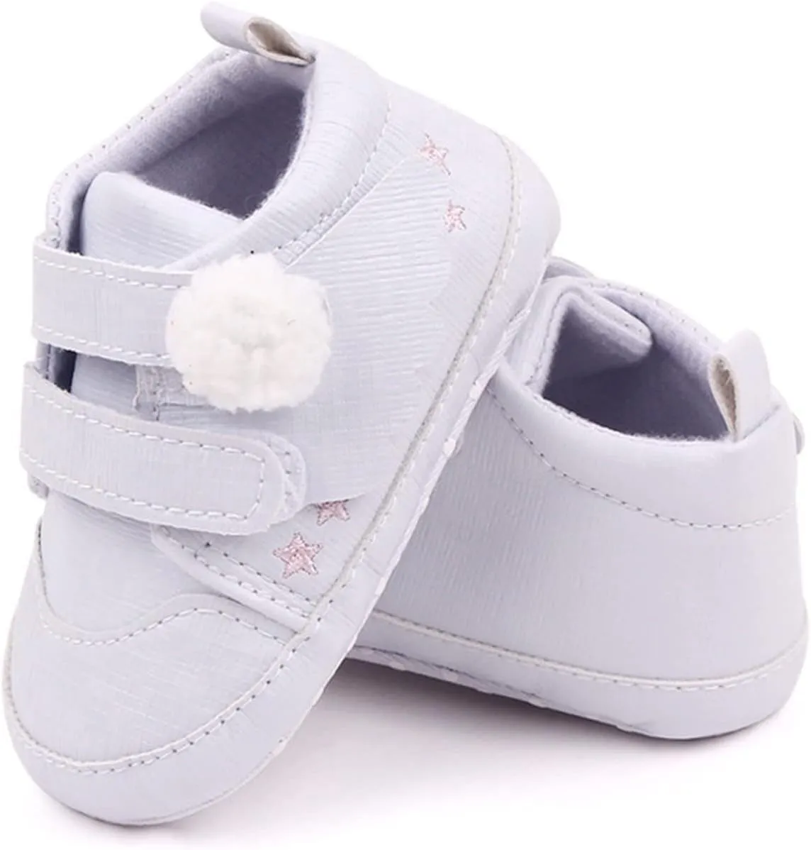Baby Boy Girl Sneaker Soft Sole Anti-Slip Infants Soft Soled Casual Flat Solid Color Running Sport Athletic Shoes