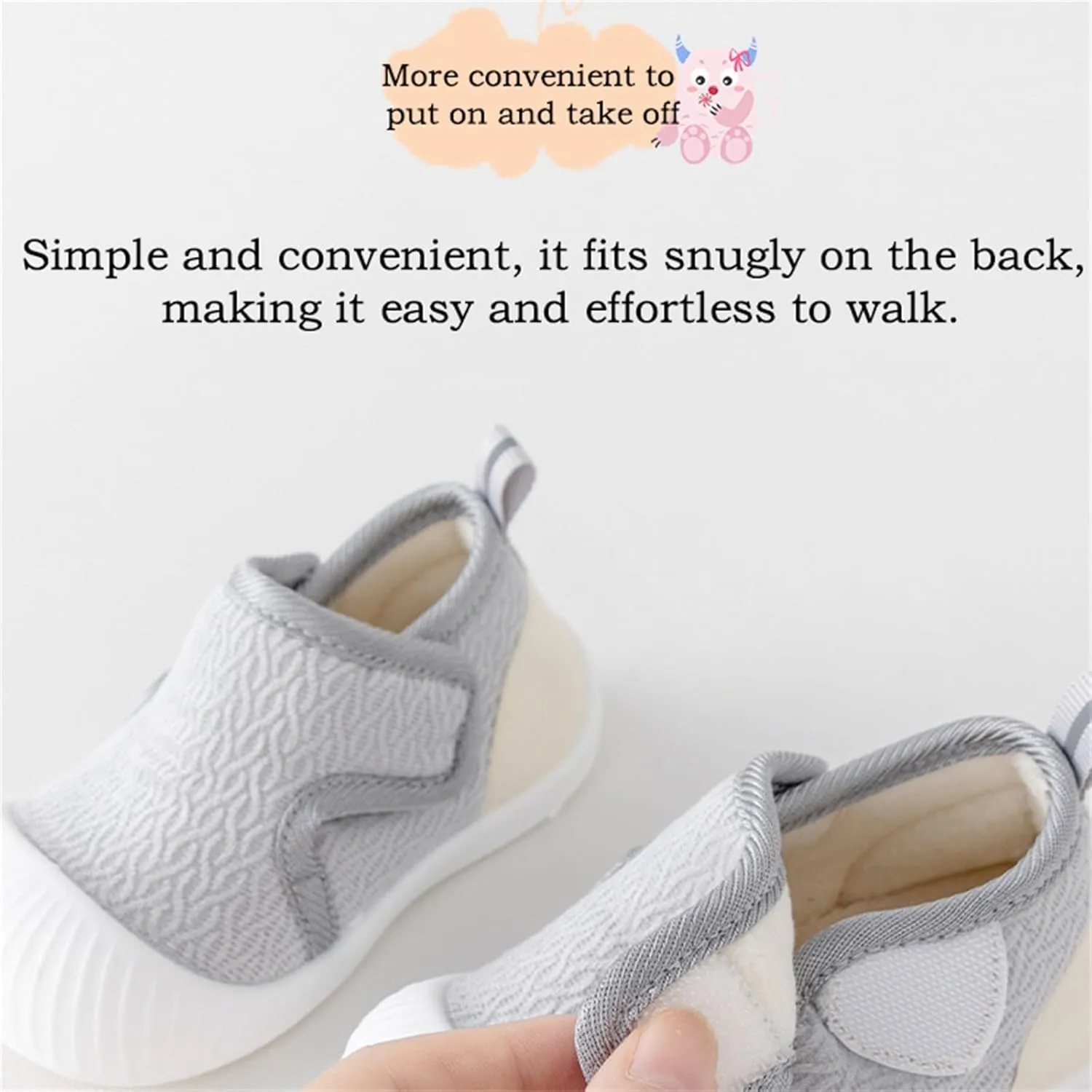 Baby Boy Shoes Boys Baby Toddler Shoes Plus Velvet Thick Non Slip Soft Sole Floor Shoes Boys Tennis Shoes