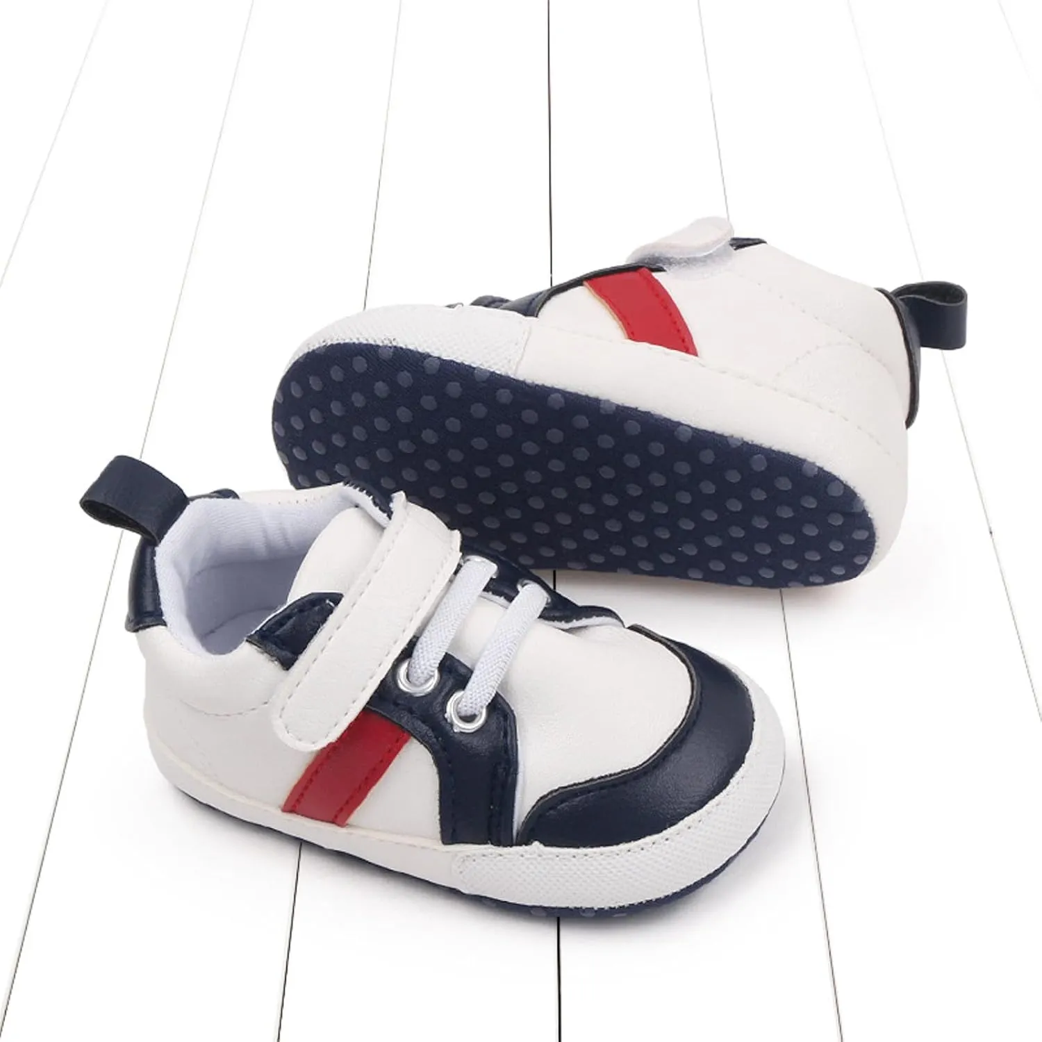 Baby Boy Shoes Summer Children Infant Toddler Shoes Boys and Girls Sports Flat Bottom Round Toe Soft Hook Loop Toddler Shows