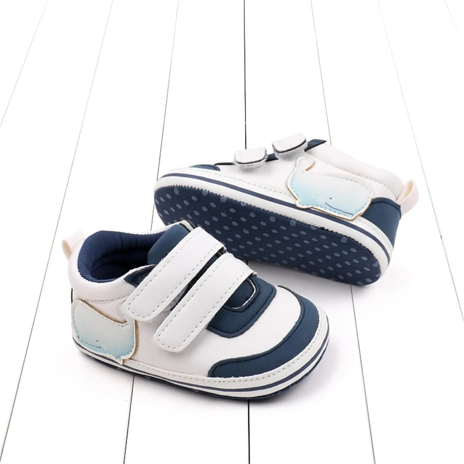 Baby Boys Girls High Top Ankle PU Leather Sneakers Soft Rubber Sole Infant Moccasin s Newborn Little Girl Shoes