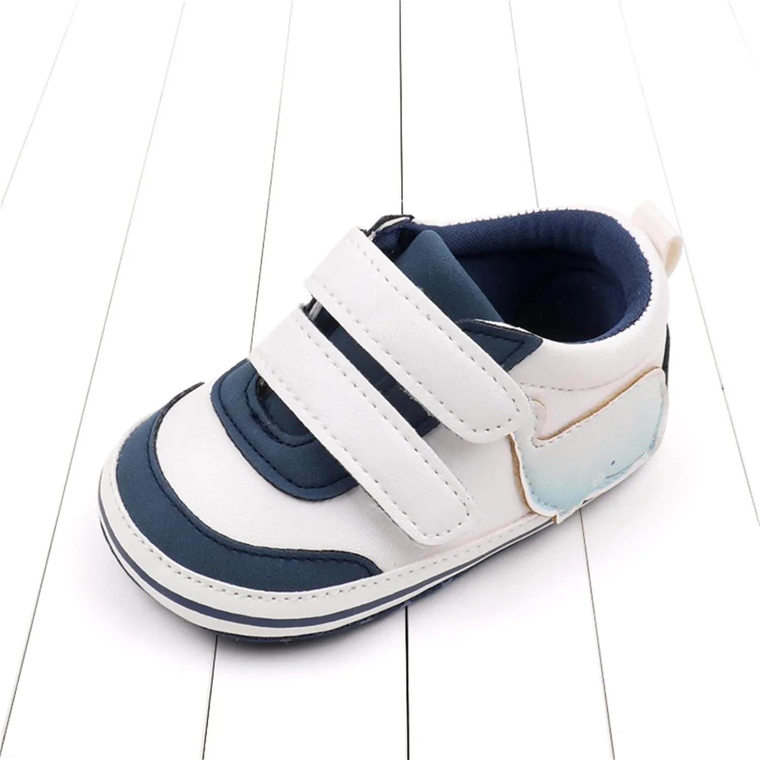 Baby Boys Girls High Top Ankle PU Leather Sneakers Soft Rubber Sole Infant Moccasin s Newborn Little Girl Shoes