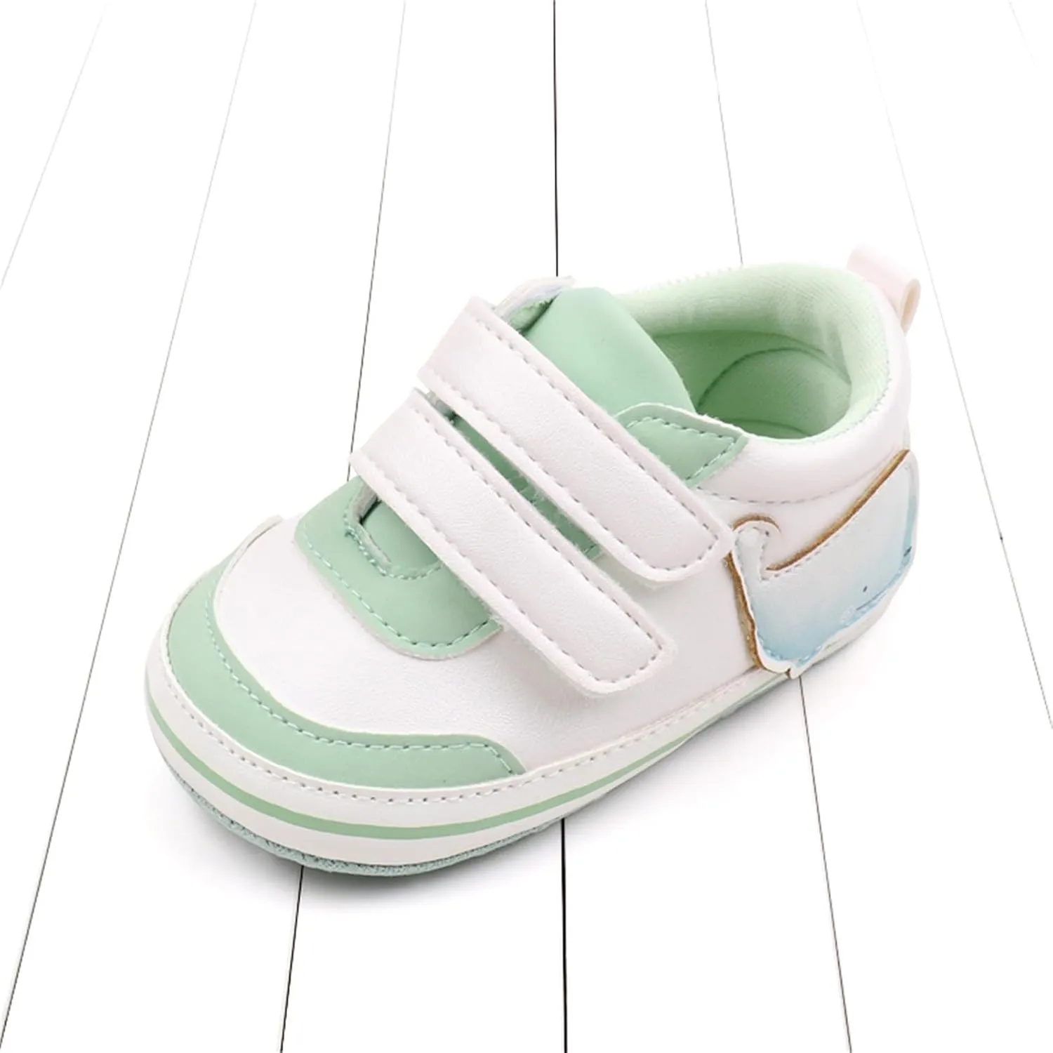 Baby Boys Girls High Top Ankle PU Leather Sneakers Soft Rubber Sole Infant Moccasin s Newborn Little Girl Shoes