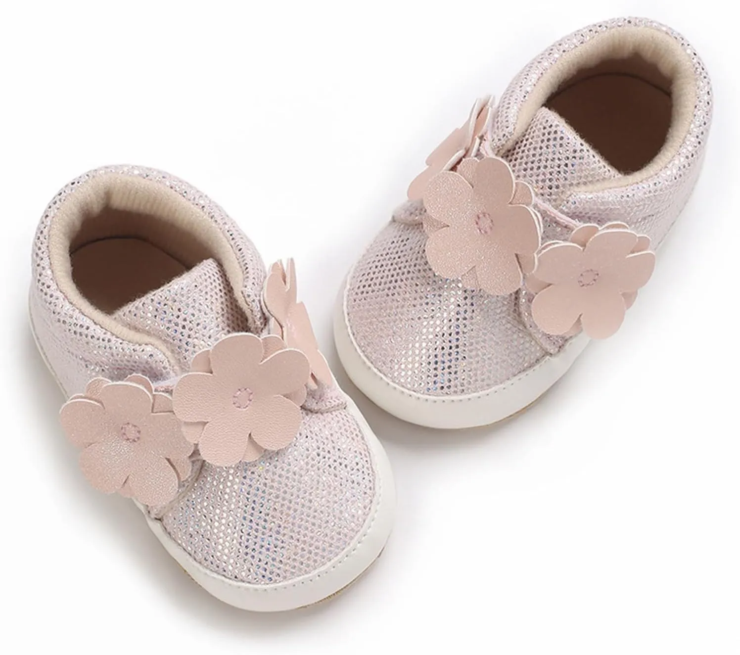 Baby Boys Girls High Top Sneakers Soft Soles Anti Infant Ankle Shoes Toddler Prewalker Crib Shoes 0 12 Girls Shoes 11