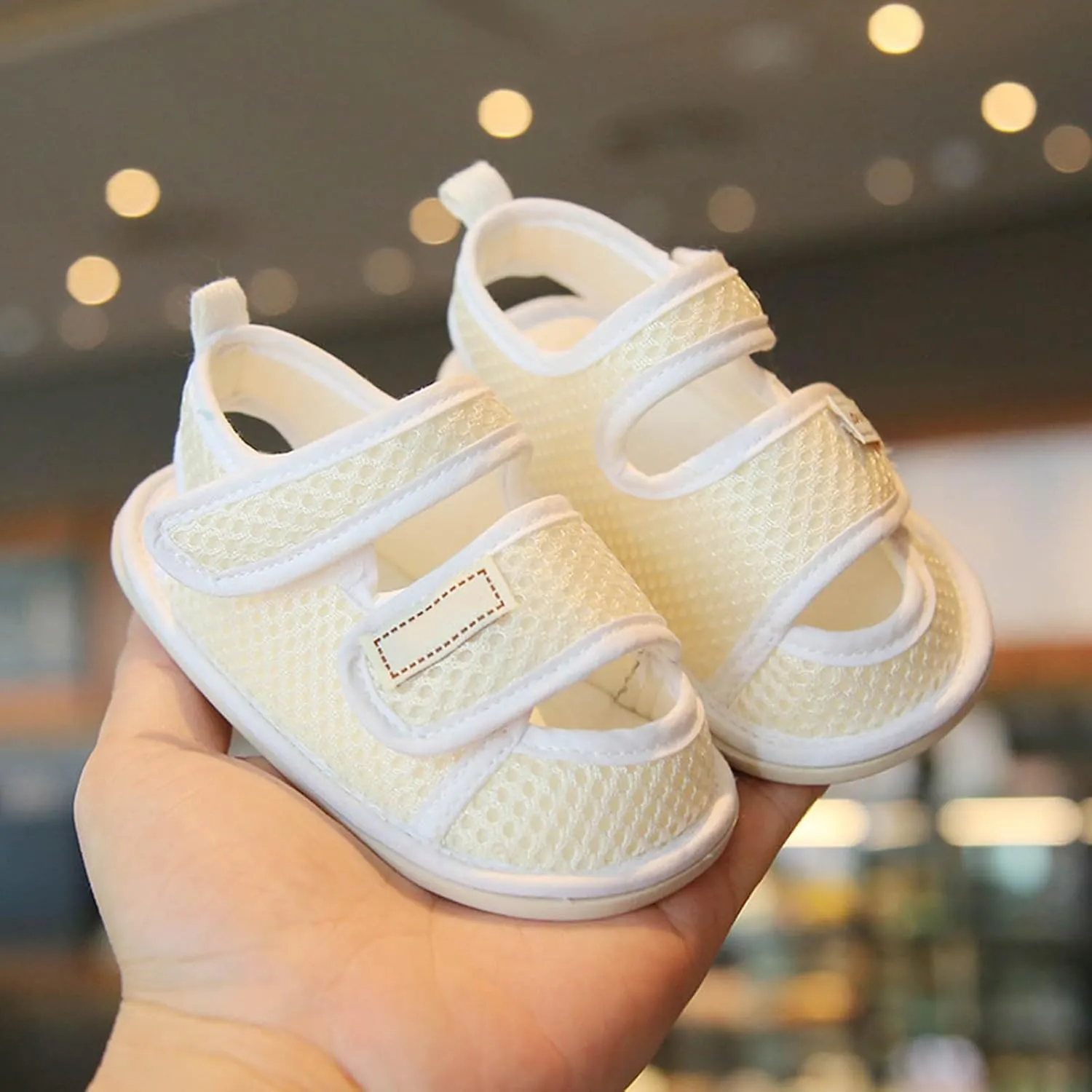 Baby Boys Girls Mesh Sandals Premium Soft Anti-Slip Rubber Sole Infant Summer Outdoor Toddler First Walkers Shoes