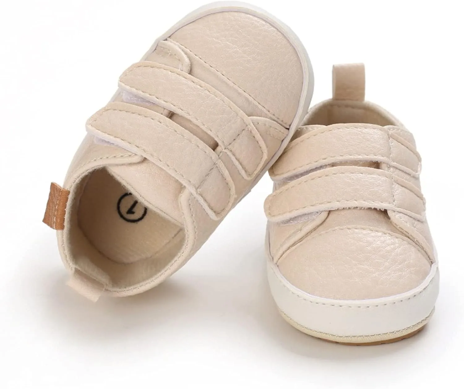 Baby Boys Girls Non-Slip Rubber Sole First Walking Shoes Infant Soft Tennis Sports Sneakers Outdoor Indoor Play