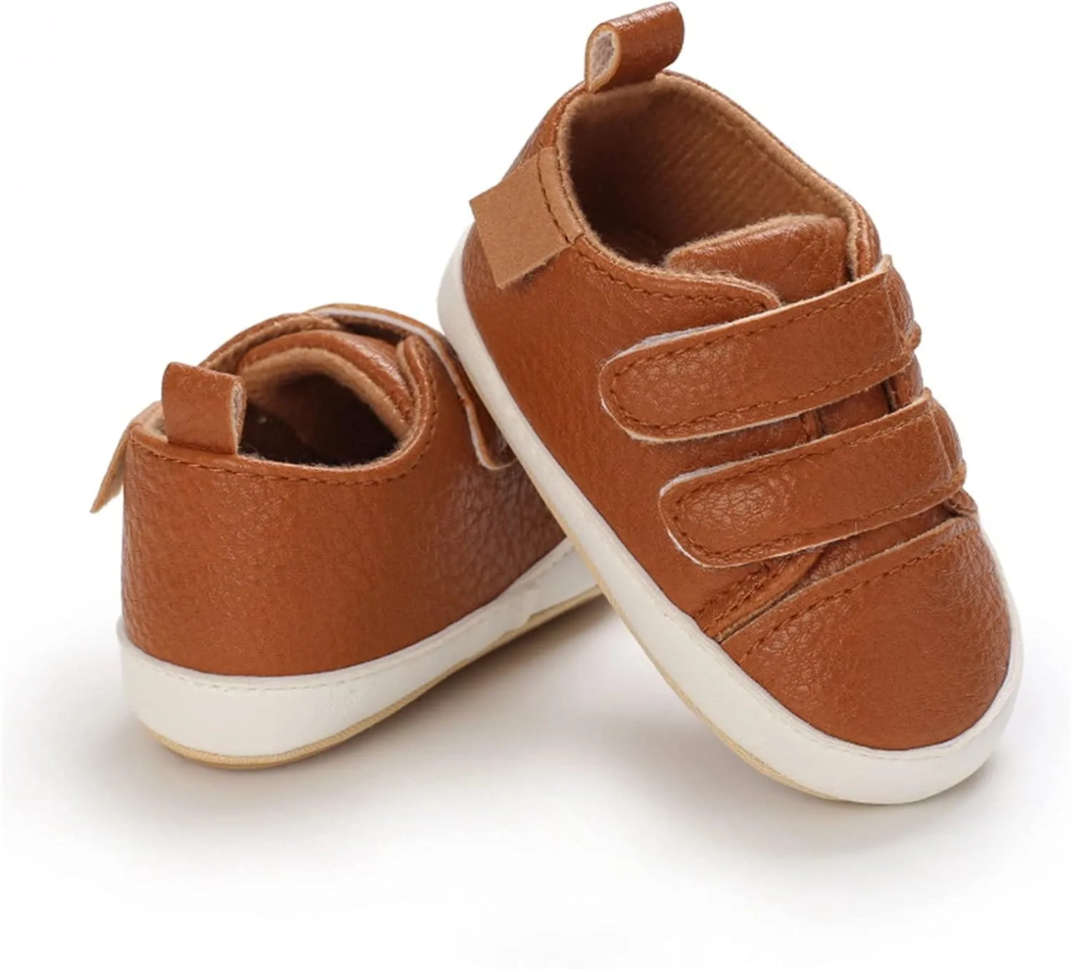 Baby Boys Girls Non-Slip Rubber Sole First Walking Shoes Infant Soft Tennis Sports Toddler Girls Tennis Shoes Size 8