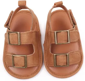 Baby Boys Girls Summer Sandals Open-Toe Infant Soft Rubber Sole Outdoor Shoes Toddler First Walking Boys Running Shoes