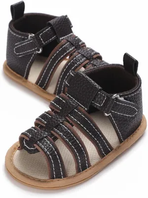 Baby Boys Girls Summer Sandals Outdoor Beach Anti Slip Rubber Soft Sole Newborn Toddler Shoes Baby Heels for Girls