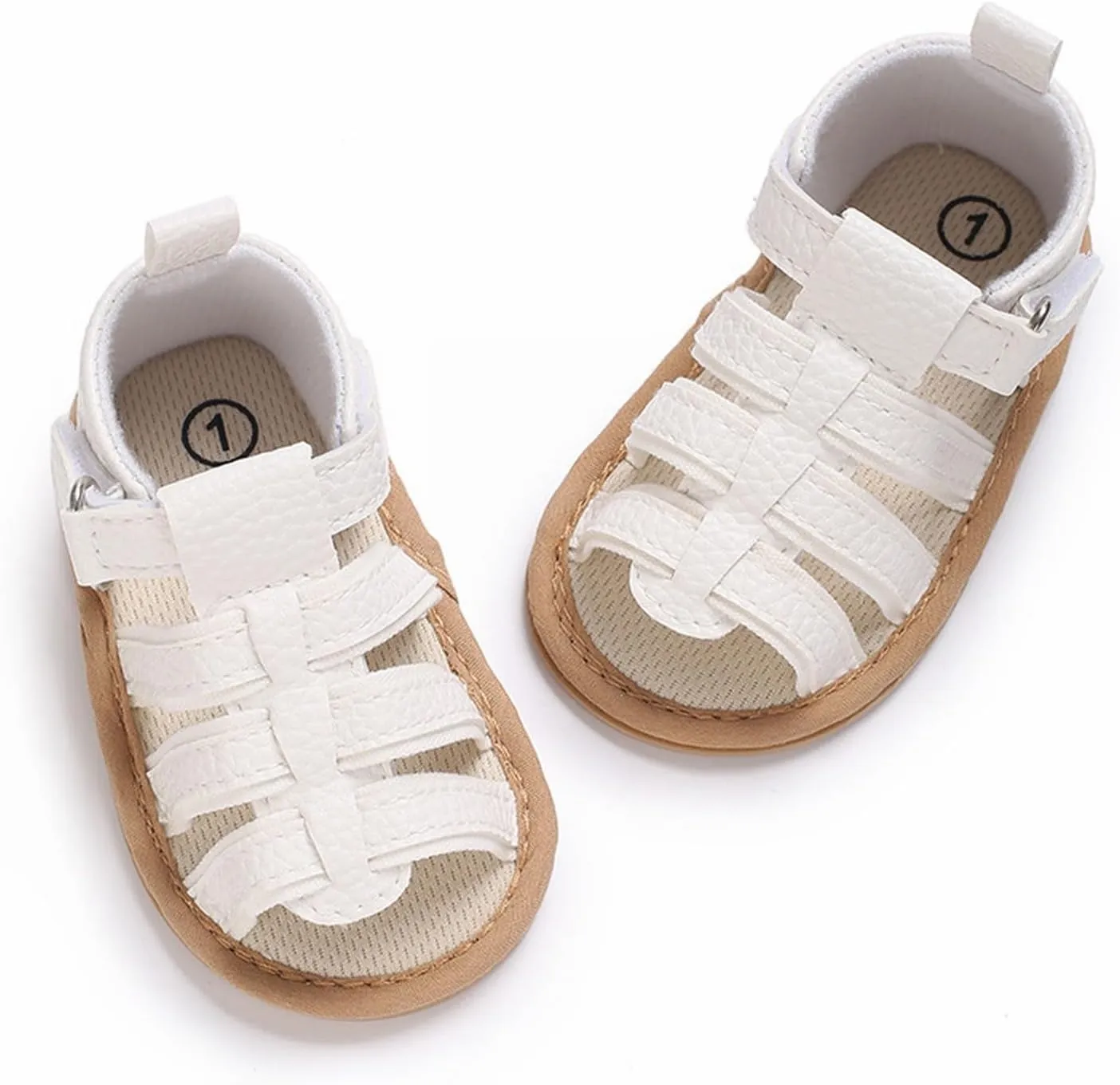 Baby Boys Girls Summer Sandals Outdoor Beach Anti Slip Rubber Soft Sole Newborn Toddler Shoes Baby Heels for Girls