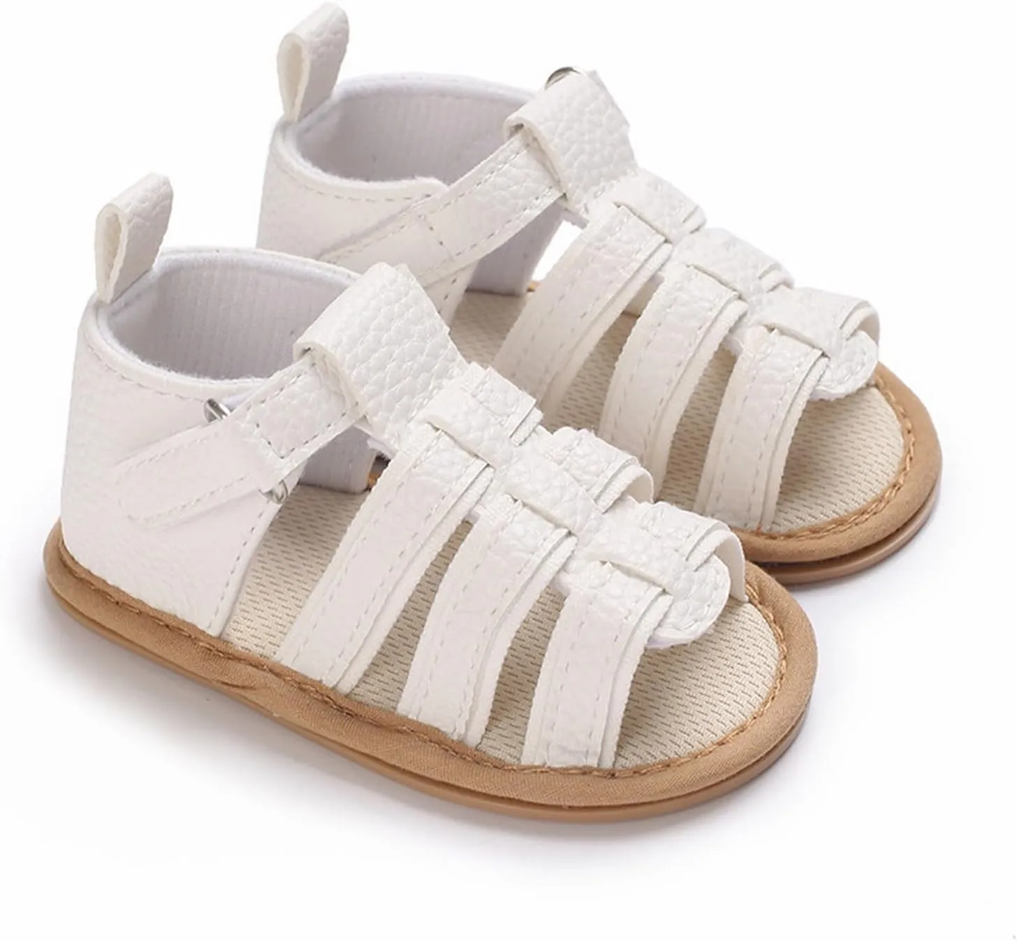 Baby Boys Girls Summer Sandals Outdoor Beach Anti Slip Rubber Soft Sole Newborn Toddler Shoes Baby Heels for Girls