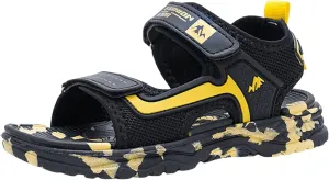 Baby Boys Girls Toddler Summer Shoes Sandals Outdoor Beach Anti-Slip Lightweight Soft Sole Shoes (Black, 1.5 Big Kids)