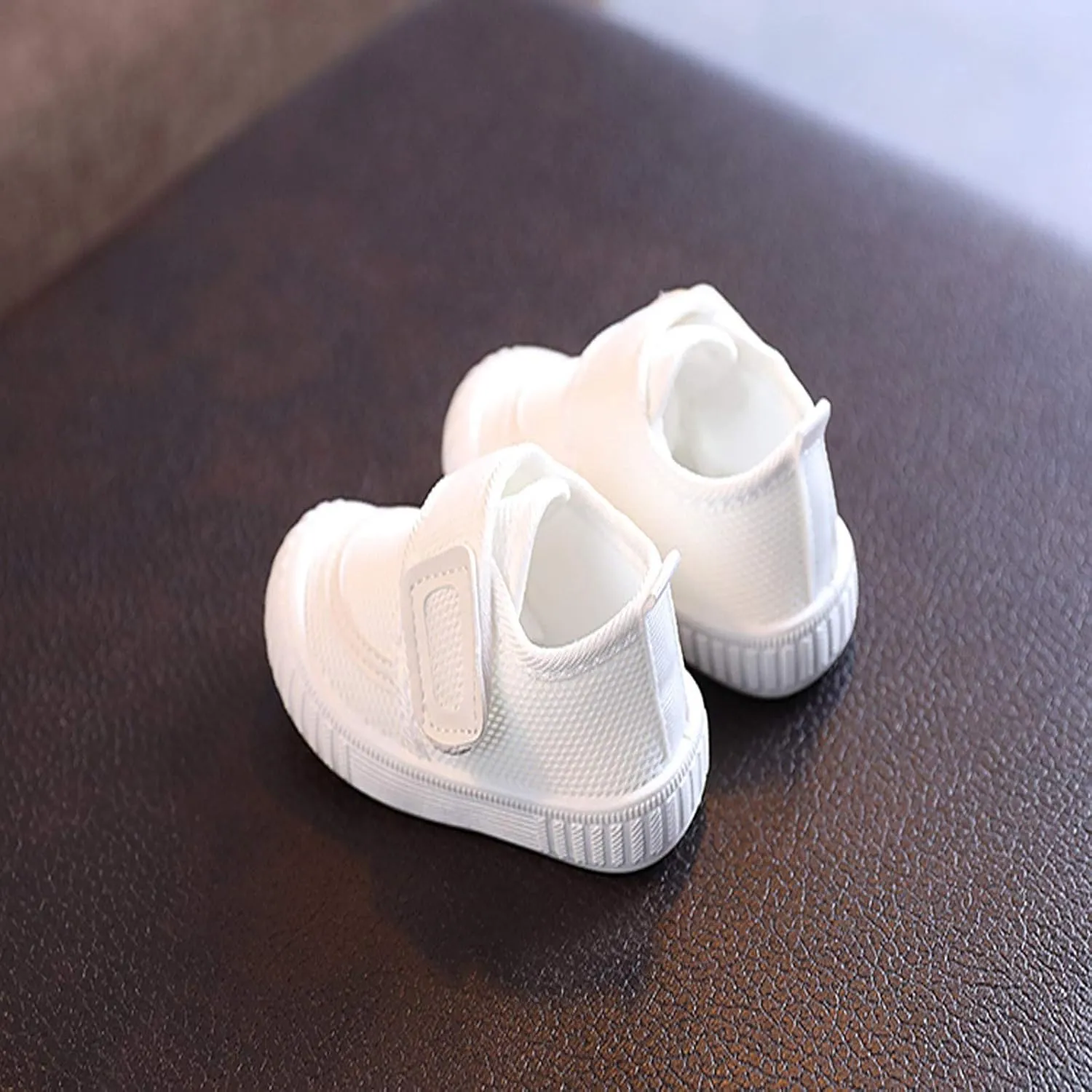 Baby First-Walking Shoes Toddler Infant Boys Girls Soft Sole TPR Non Slip Mesh Breathable Lightweight Sneakers 3-24M