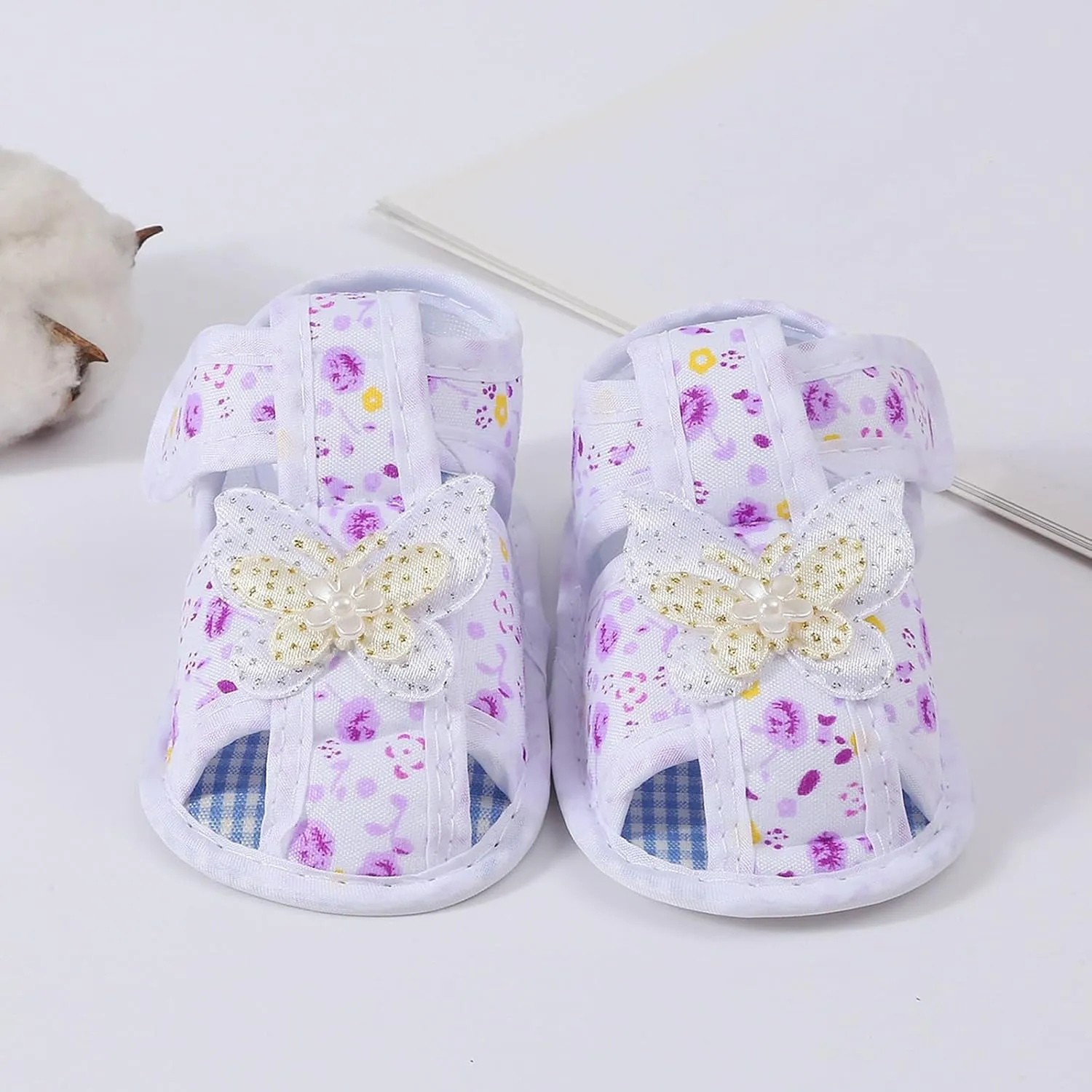 Baby Girl Dress Shoes, Infant Toddler First Walking Mary Jane Flats with Bowknot Non-Slip Soft Sole Wedding Shoes