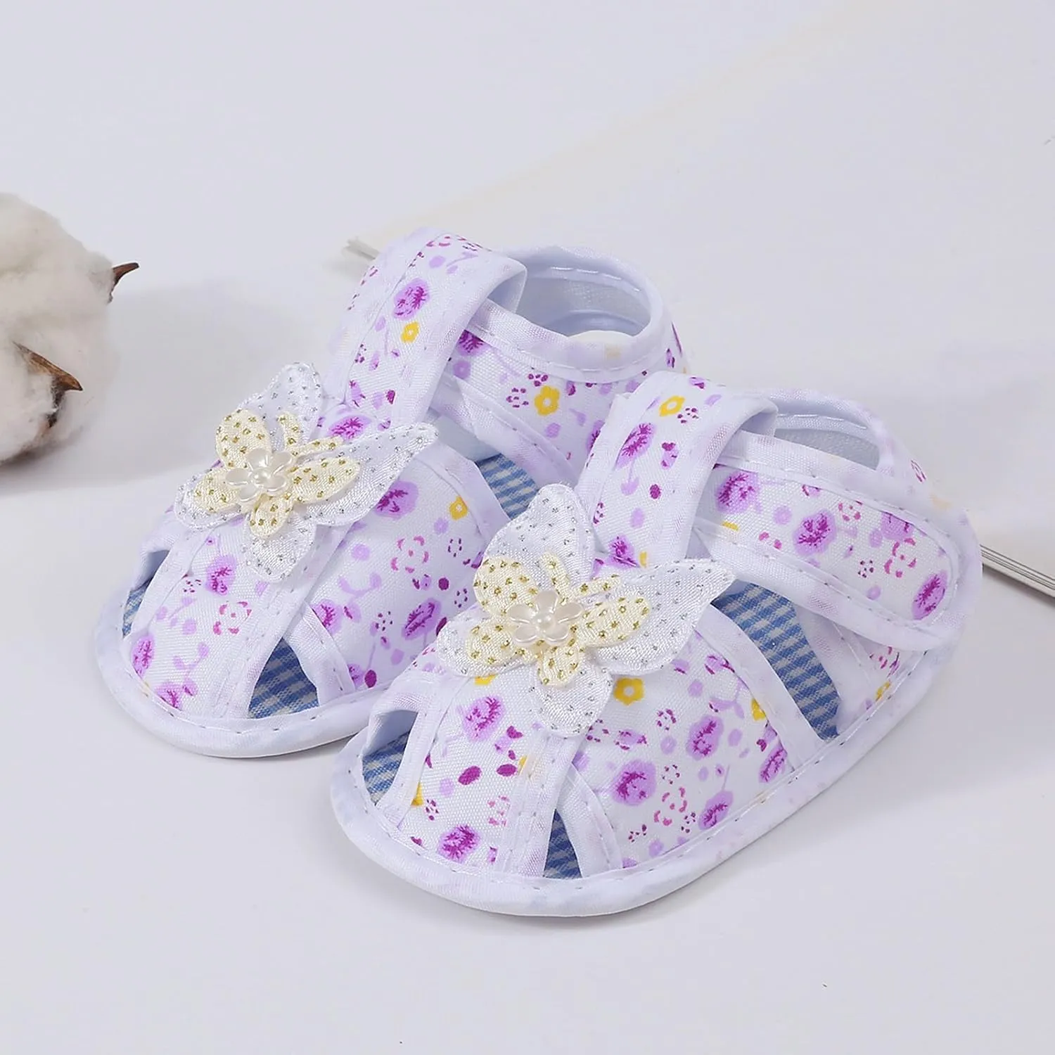 Baby Girl Dress Shoes, Infant Toddler First Walking Mary Jane Flats with Bowknot Non-Slip Soft Sole Wedding Shoes