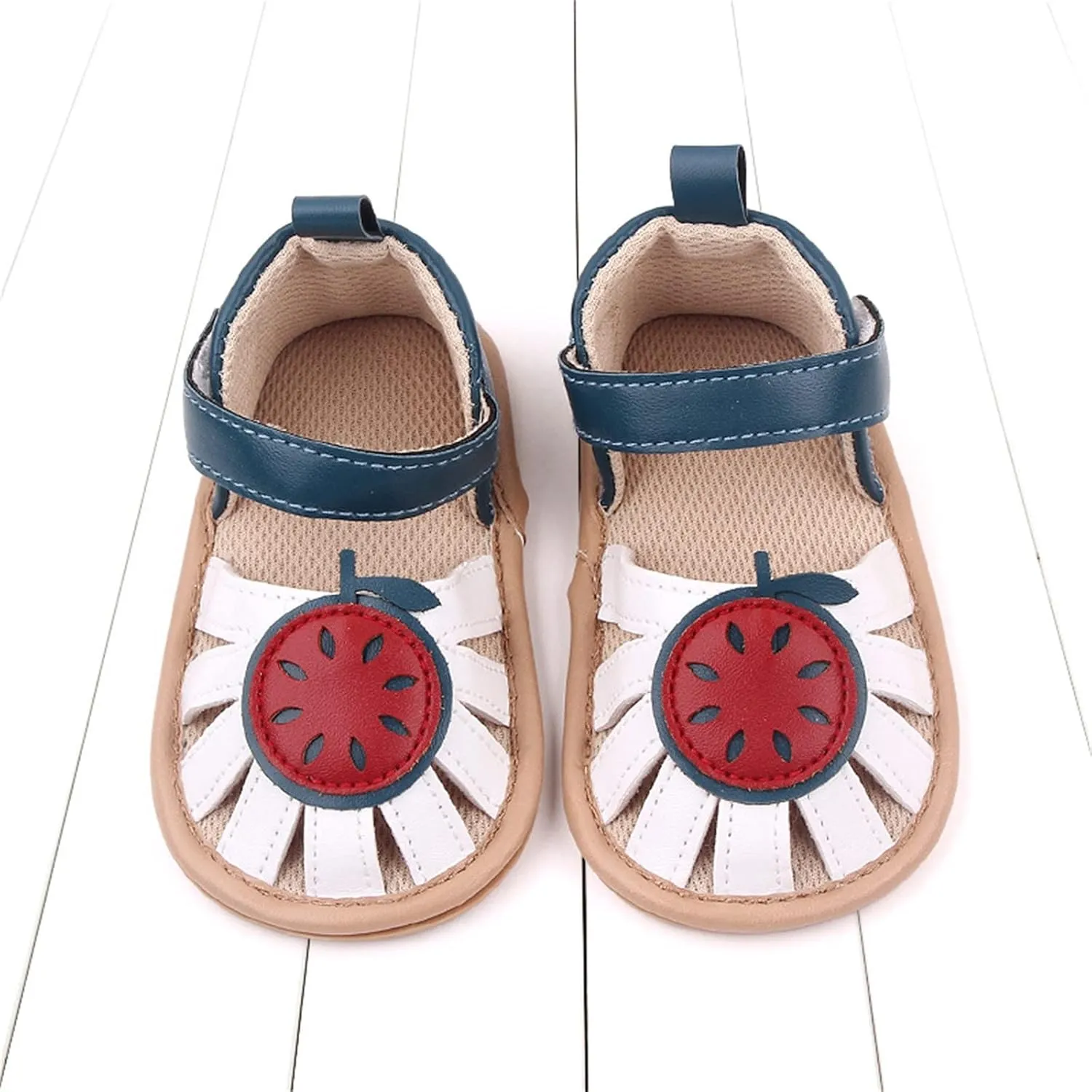 Baby Girl Sandals Toddler Comfort Premium Summer Outdoor Casual Beach Shoes With Flower Princess Flats Shoes