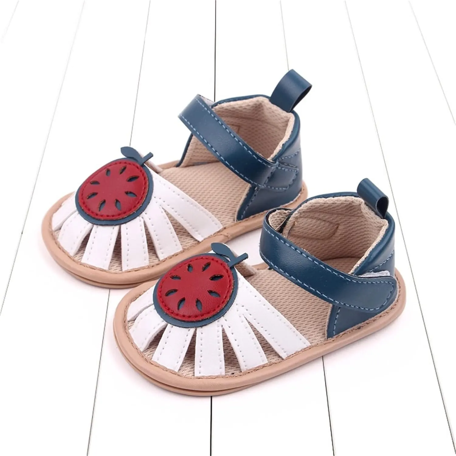 Baby Girl Sandals Toddler Comfort Premium Summer Outdoor Casual Beach Shoes With Flower Princess Flats Shoes