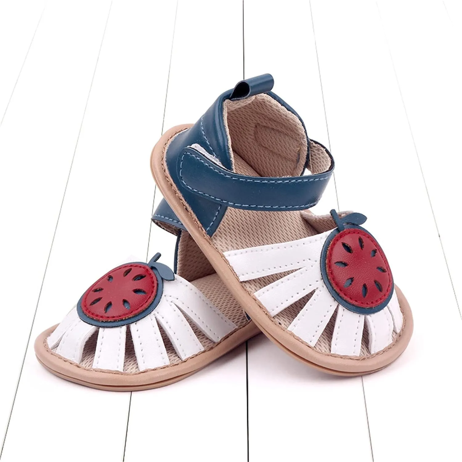 Baby Girl Sandals Toddler Comfort Premium Summer Outdoor Casual Beach Shoes With Flower Princess Flats Shoes