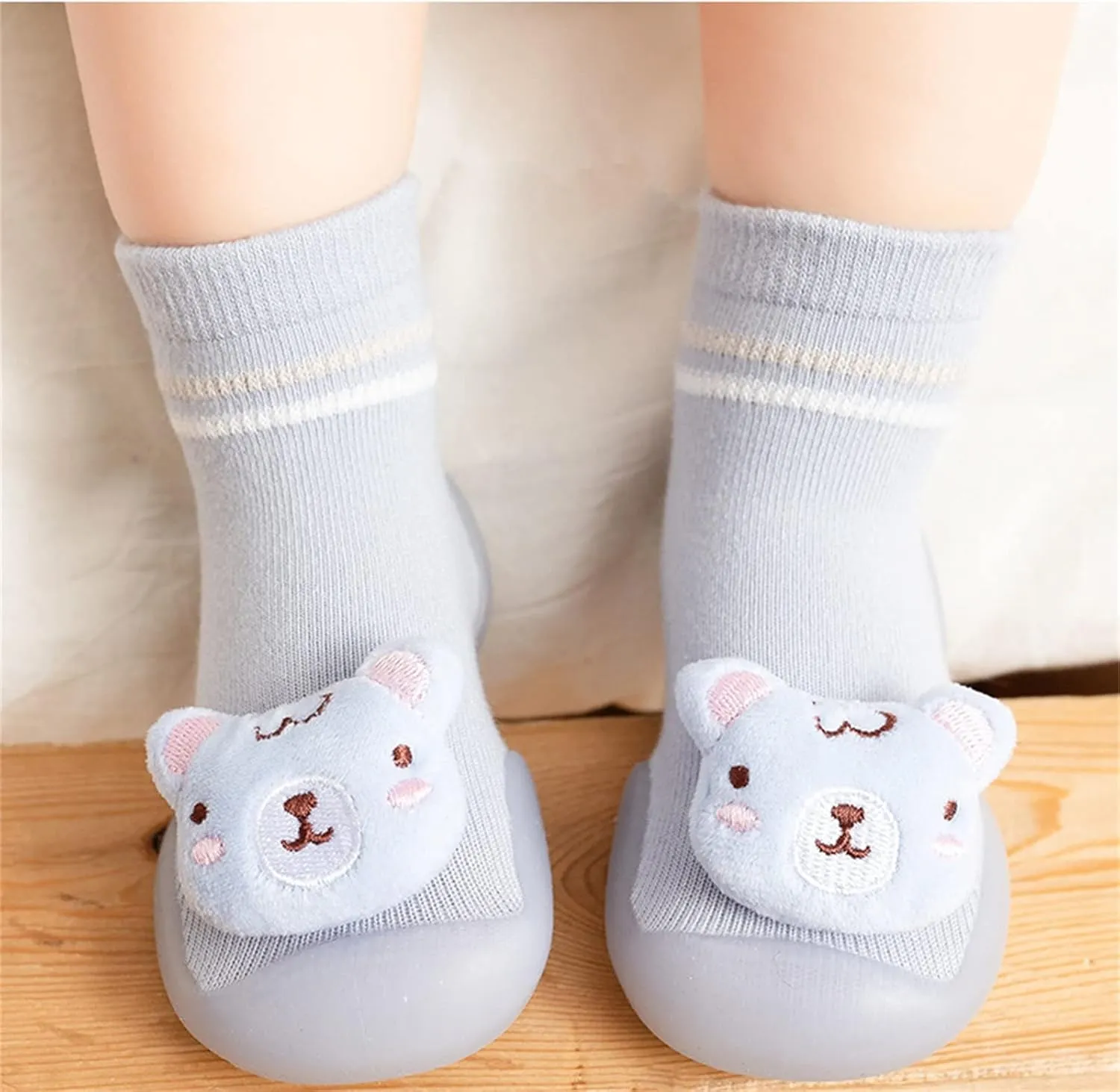 Baby Girl Shoes,Baby Sock Shoes Toddler Newborn Boys Girls First Walking Shoes Cute Cartoon Antislip 0-3 Years