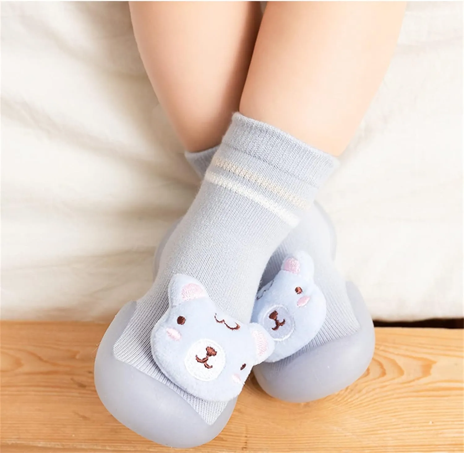 Baby Girl Shoes,Baby Sock Shoes Toddler Newborn Boys Girls First Walking Shoes Cute Cartoon Antislip 0-3 Years