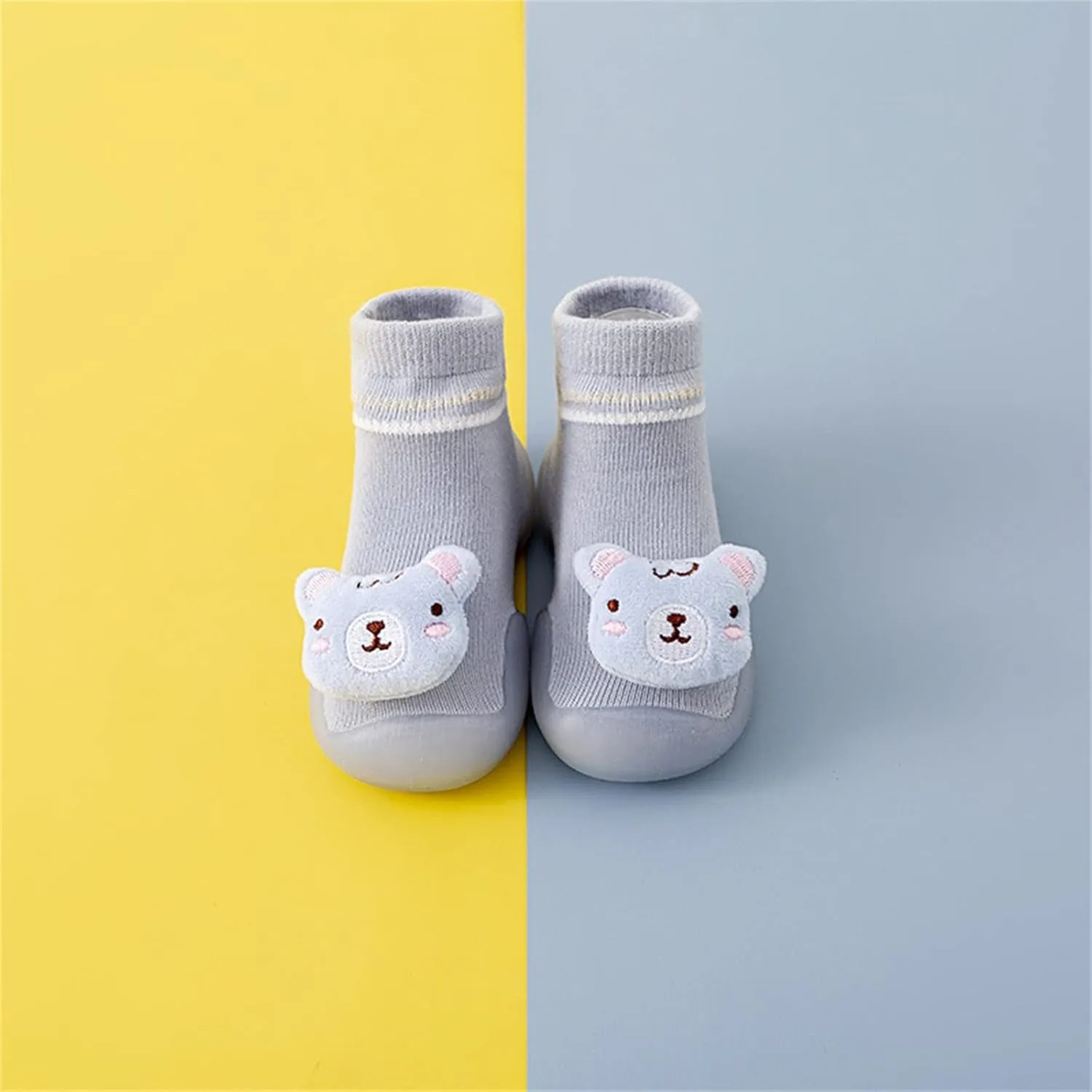 Baby Girl Shoes,Baby Sock Shoes Toddler Newborn Boys Girls First Walking Shoes Cute Cartoon Antislip 0-3 Years