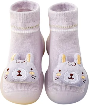 Baby Girl Shoes,Baby Sock Shoes Toddler Newborn Boys Girls First Walking Shoes Cute Cartoon Antislip 0-3 Years