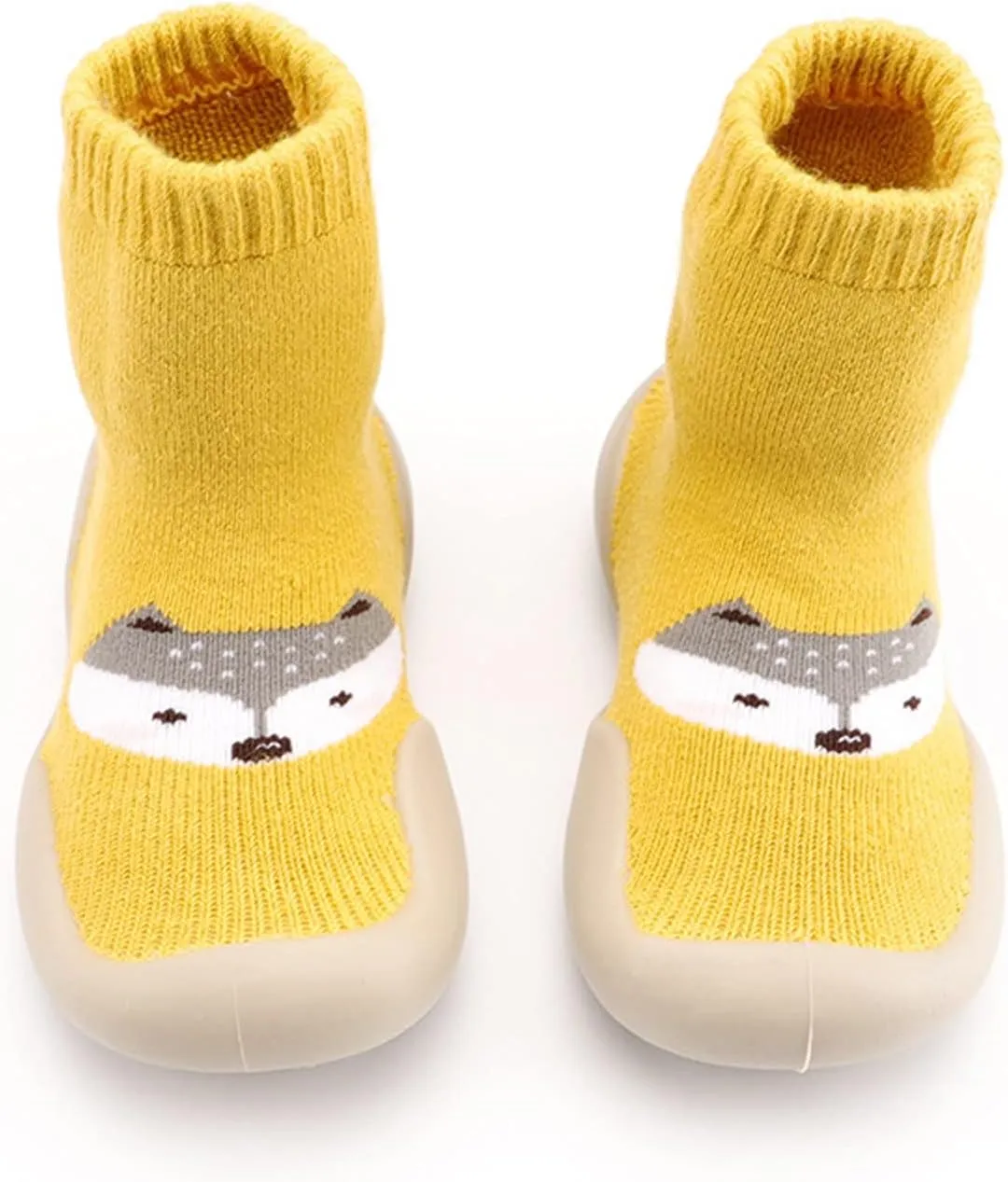 Baby Girl Tennis Socks Cartoon Walkers Toddler Infant Elastic First Shoes Soft Baby Size 6 Wide Toddler Shoes