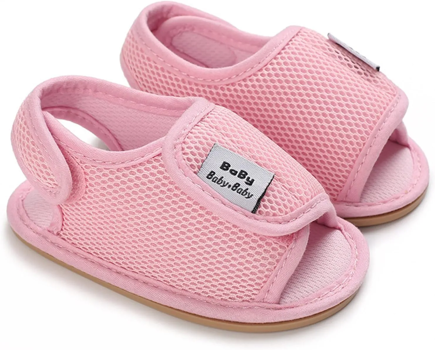 Baby Girl Water Shoes Sandals Infant Premium Soft Anti-Slip Rubber Sole Toddler Outdoor Beach Softy Walking Shoes