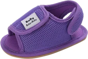 Baby Girl Water Shoes Sandals Infant Premium Soft Anti-Slip Rubber Sole Toddler Outdoor Beach Softy Walking Shoes